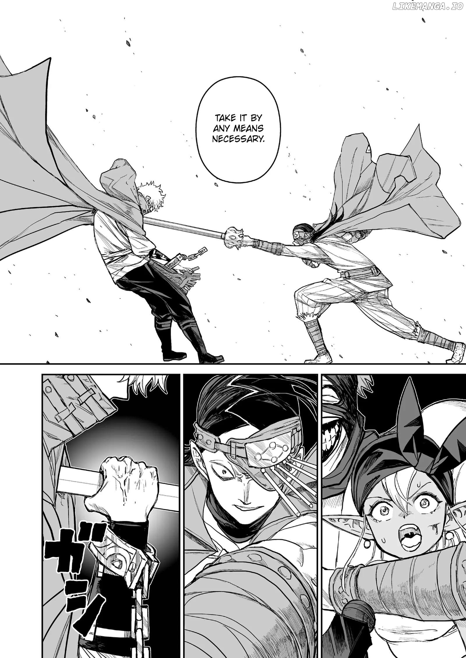 Abandoned: The Hero Who's So Strong He Breaks Every Weapon and The Elf Blacksmith Chapter 7 - page 12