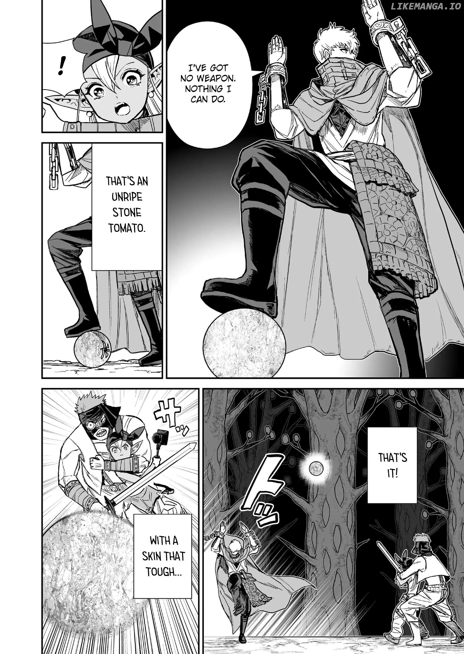 Abandoned: The Hero Who's So Strong He Breaks Every Weapon and The Elf Blacksmith Chapter 7 - page 8