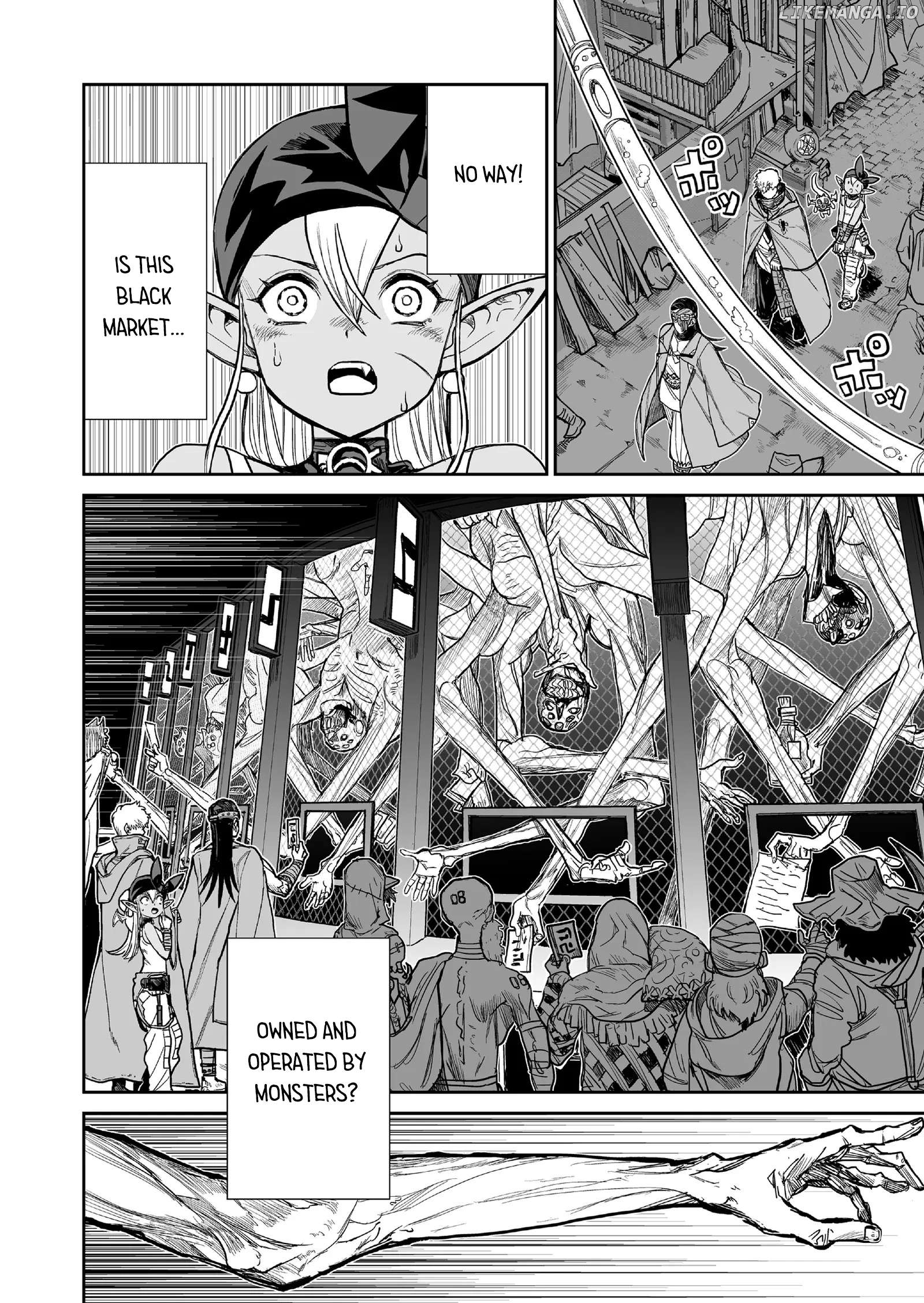 Abandoned: The Hero Who's So Strong He Breaks Every Weapon and The Elf Blacksmith Chapter 8 - page 10