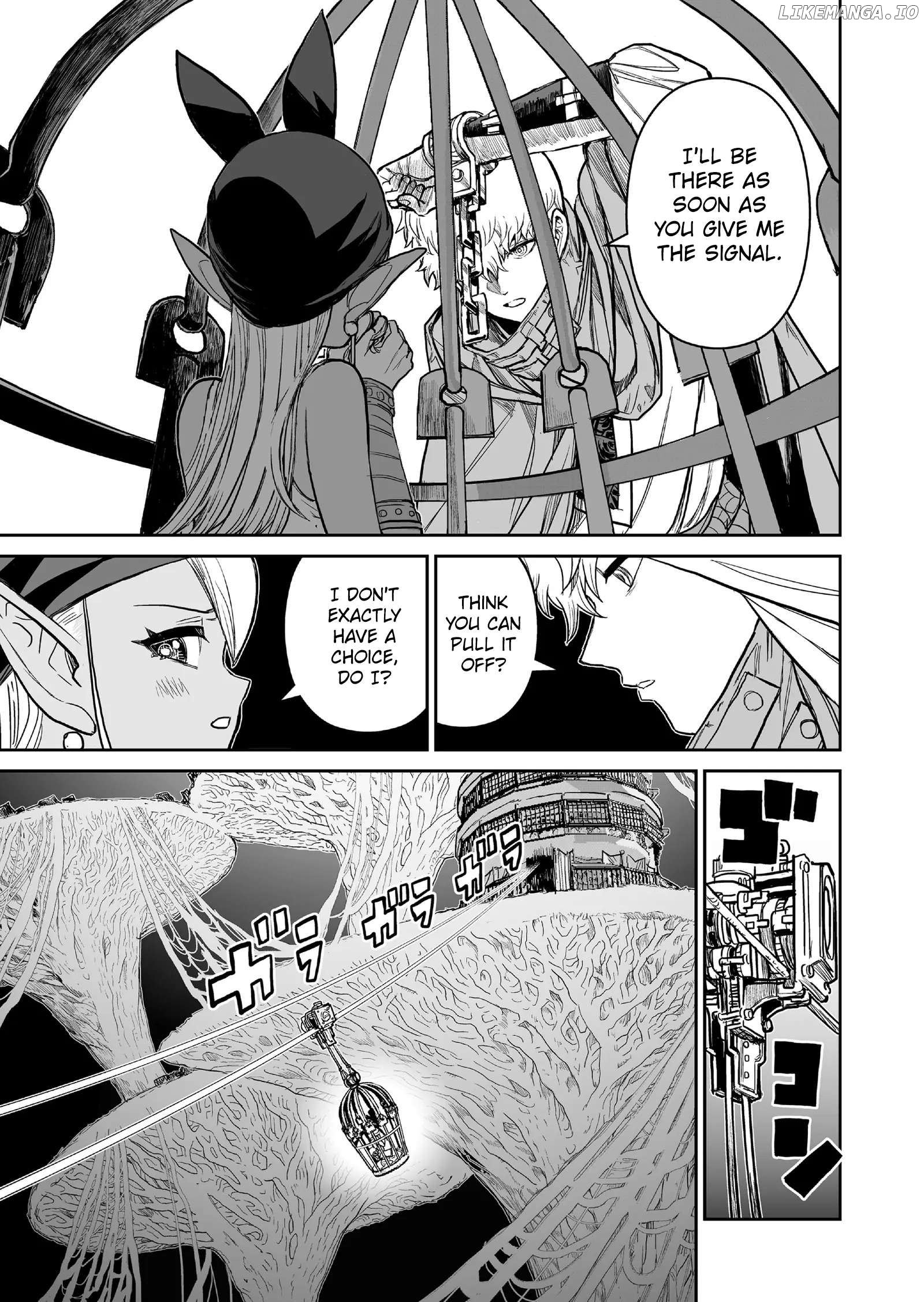 Abandoned: The Hero Who's So Strong He Breaks Every Weapon and The Elf Blacksmith Chapter 8 - page 13