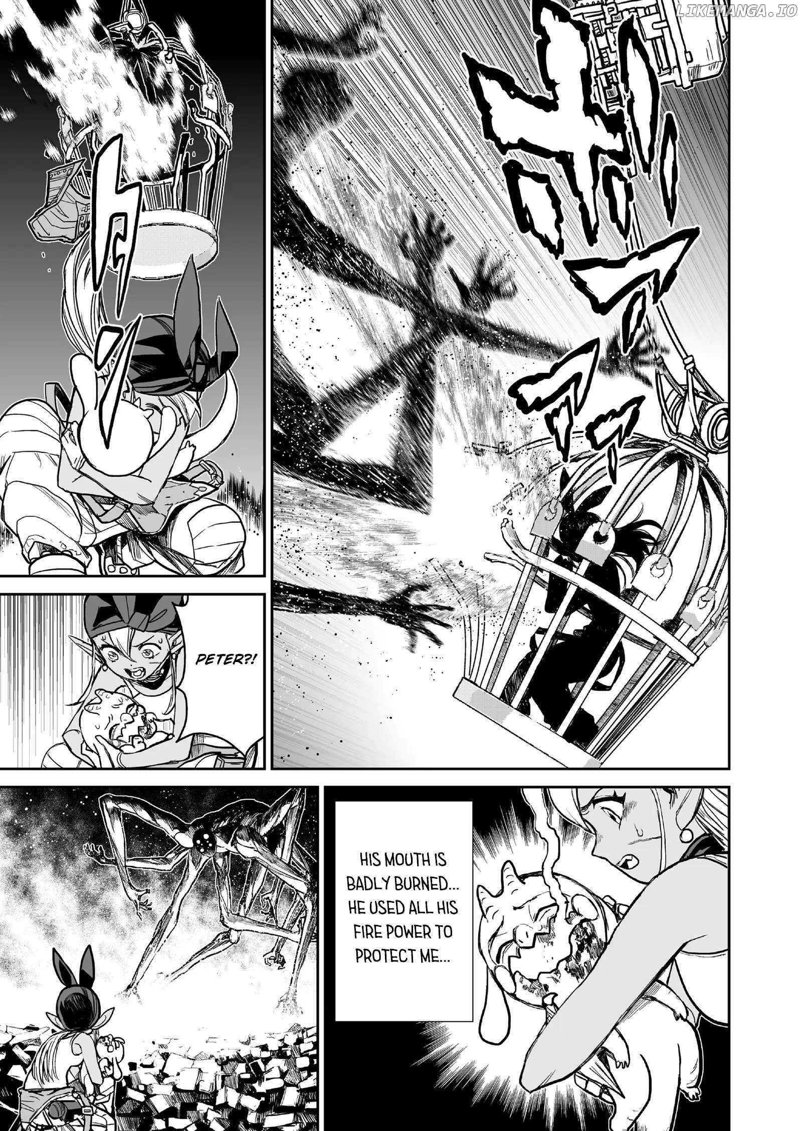 Abandoned: The Hero Who's So Strong He Breaks Every Weapon and The Elf Blacksmith Chapter 8 - page 17