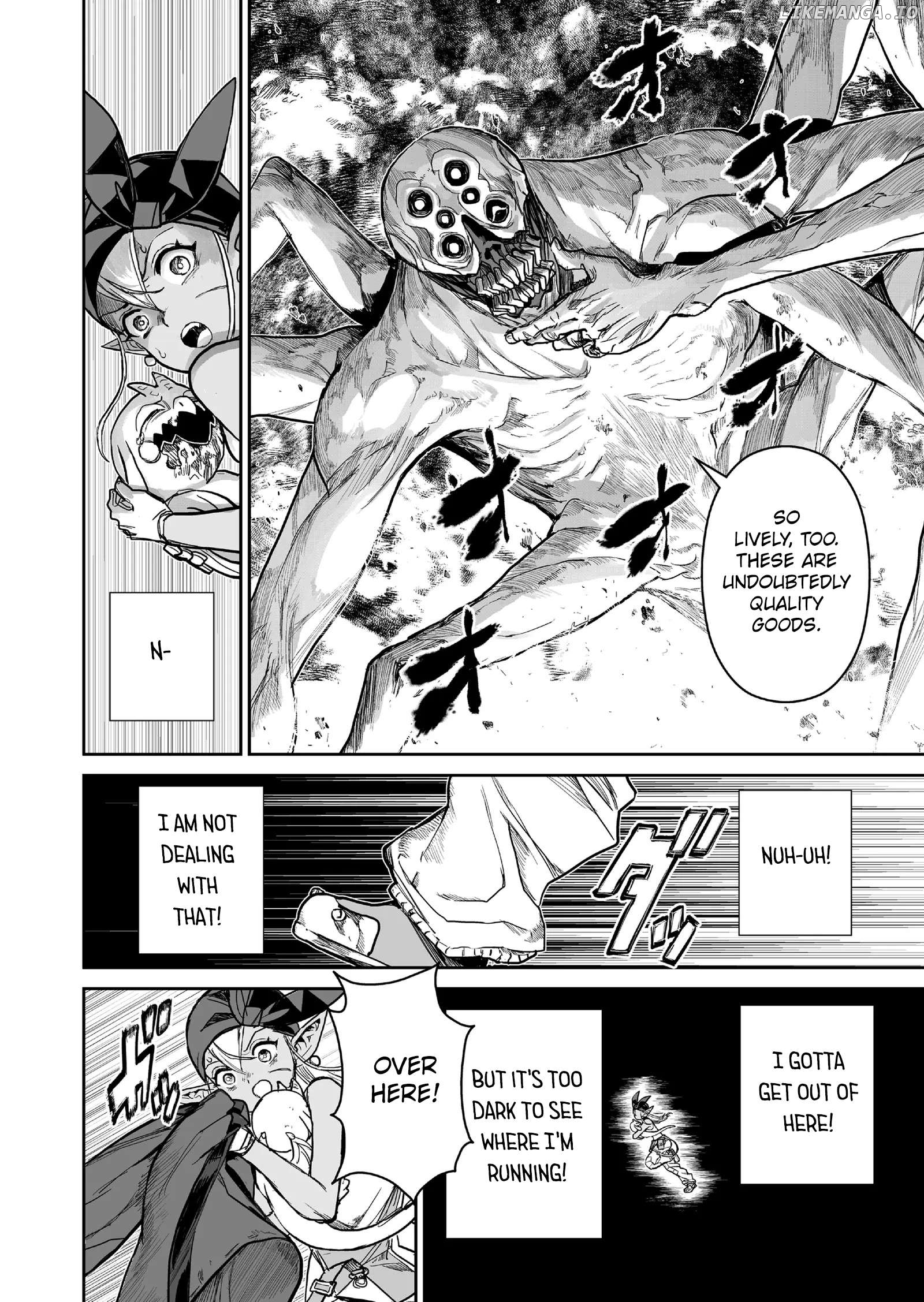 Abandoned: The Hero Who's So Strong He Breaks Every Weapon and The Elf Blacksmith Chapter 8 - page 18