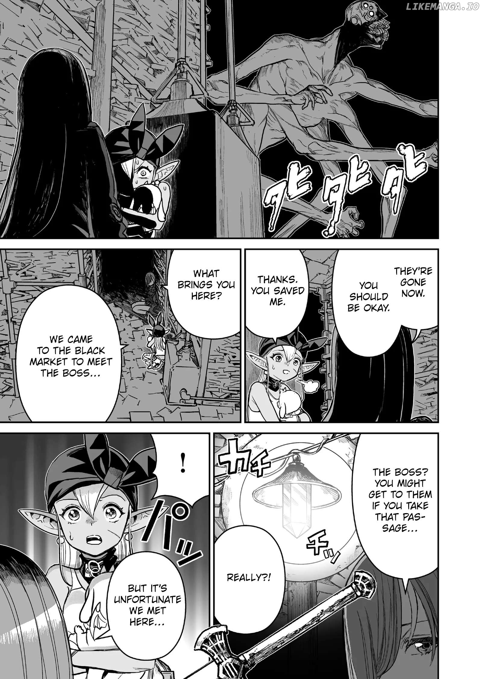 Abandoned: The Hero Who's So Strong He Breaks Every Weapon and The Elf Blacksmith Chapter 8 - page 19