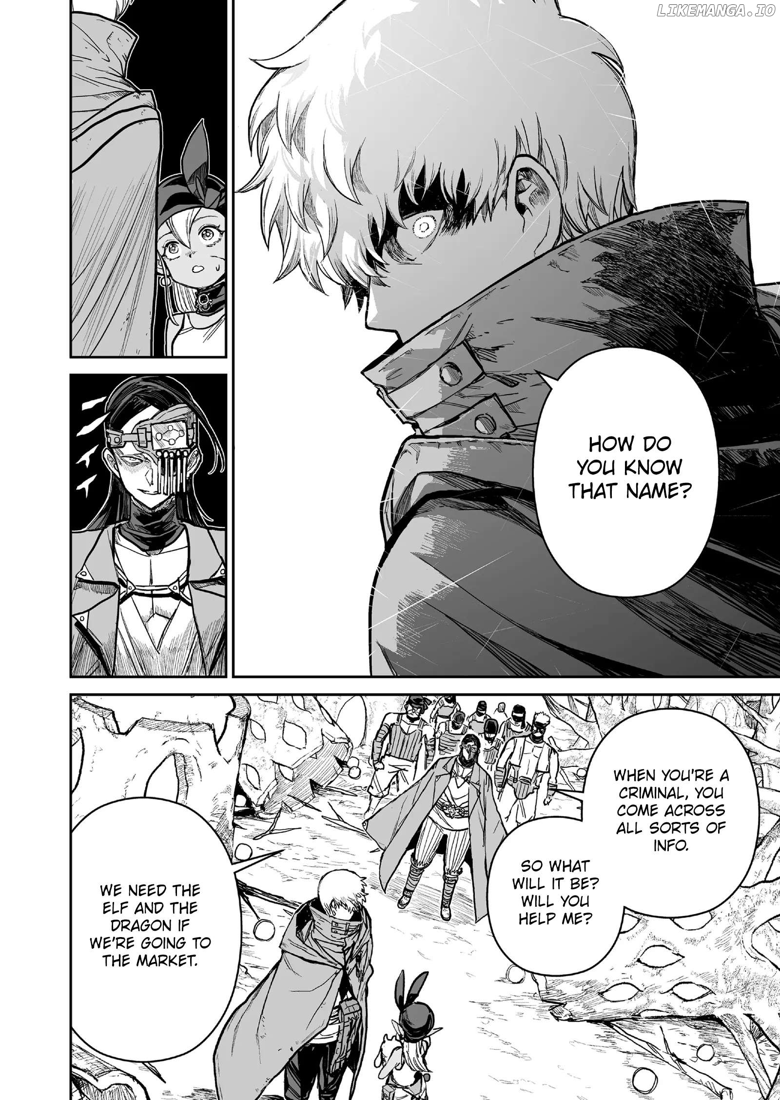 Abandoned: The Hero Who's So Strong He Breaks Every Weapon and The Elf Blacksmith Chapter 8 - page 4