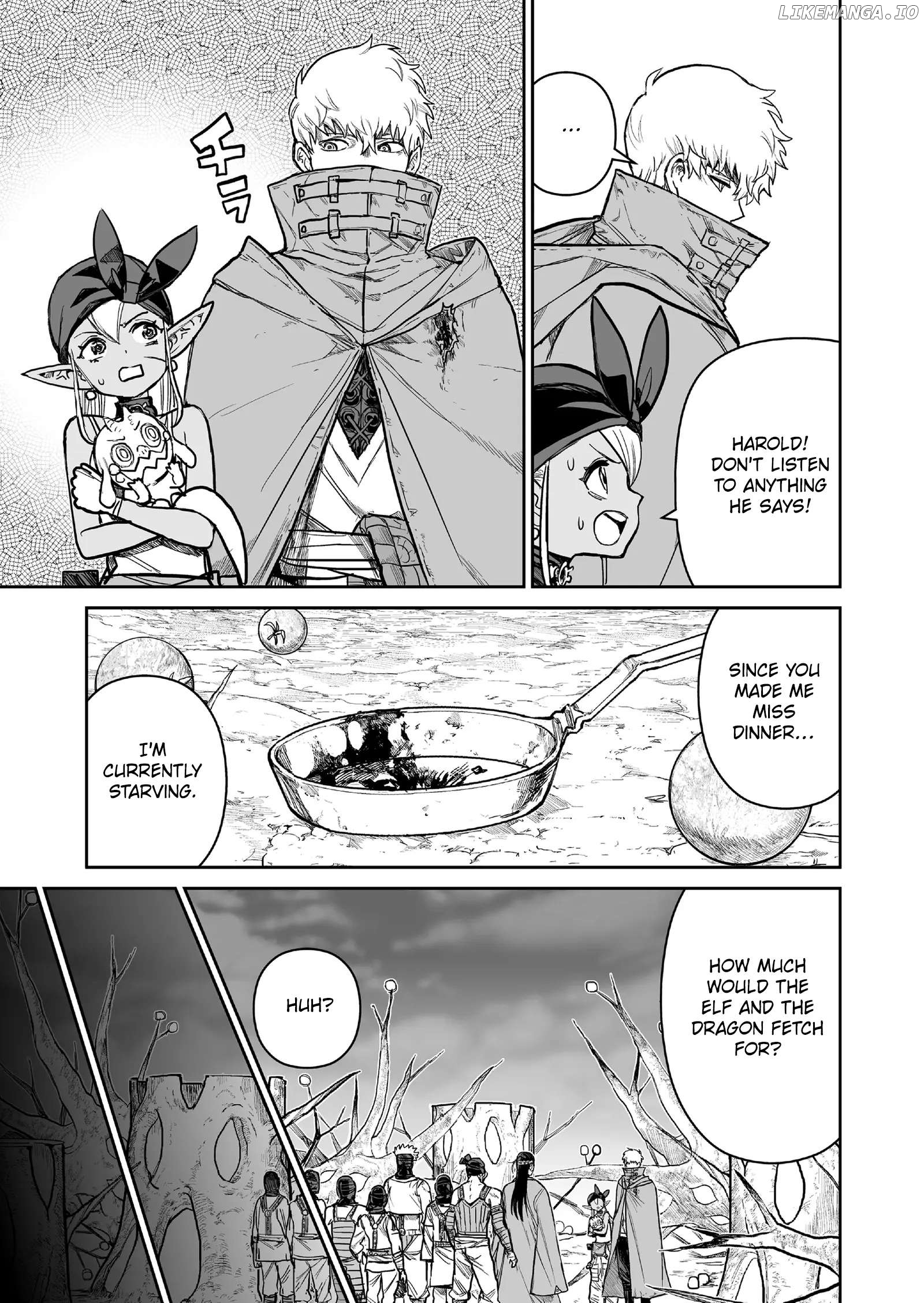 Abandoned: The Hero Who's So Strong He Breaks Every Weapon and The Elf Blacksmith Chapter 8 - page 5
