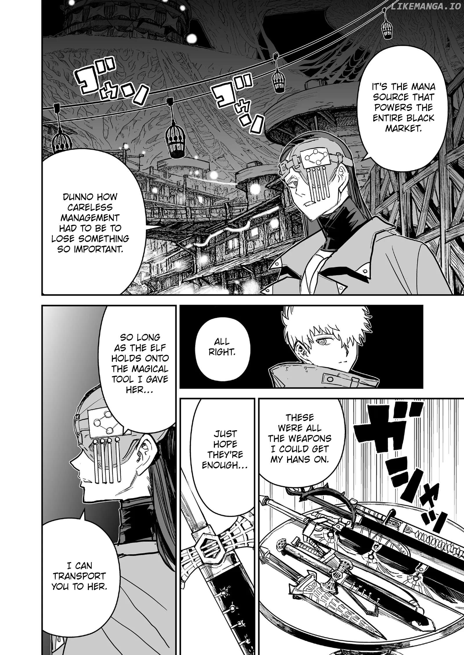 Abandoned: The Hero Who's So Strong He Breaks Every Weapon and The Elf Blacksmith Chapter 9 - page 10