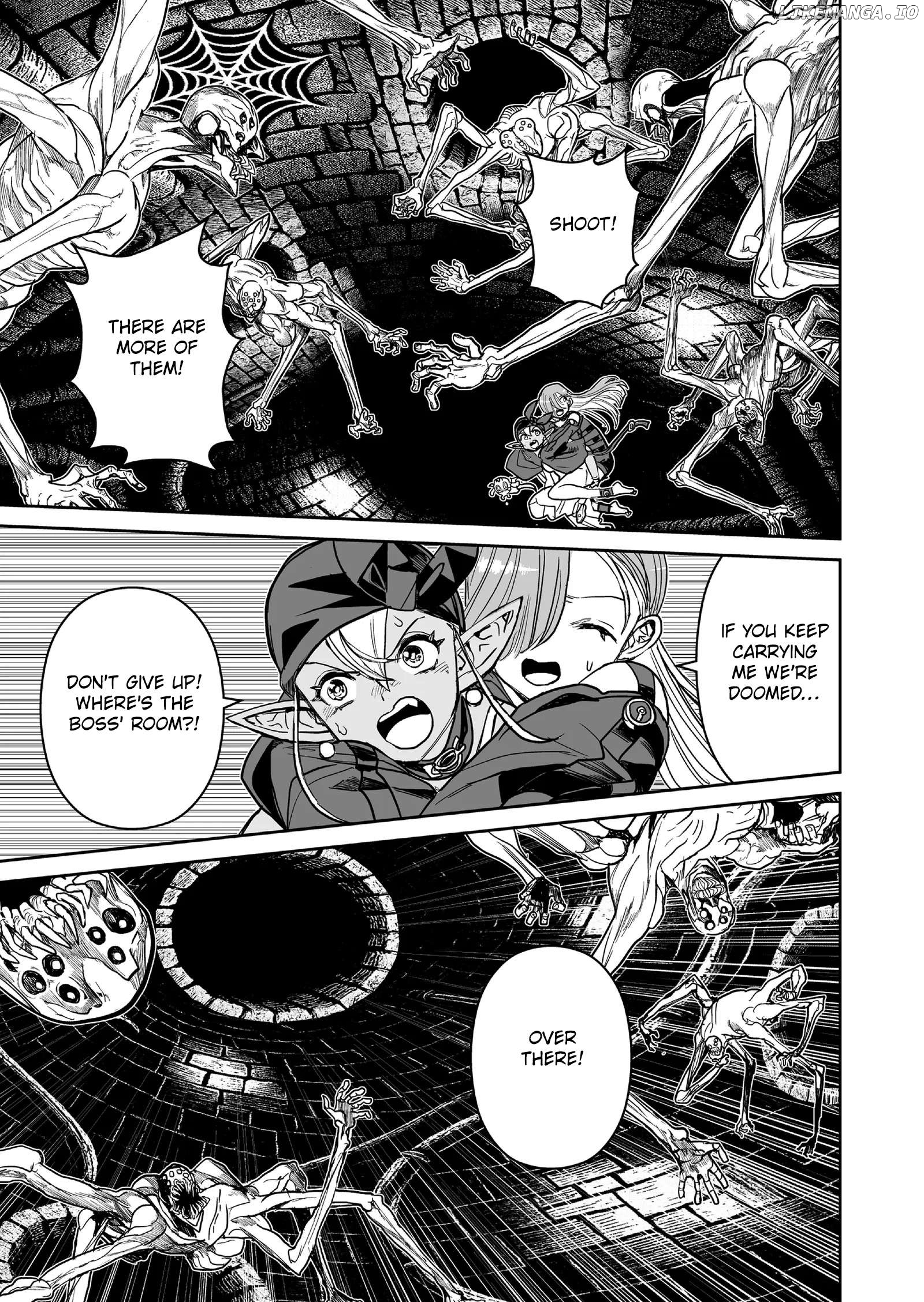 Abandoned: The Hero Who's So Strong He Breaks Every Weapon and The Elf Blacksmith Chapter 9 - page 13
