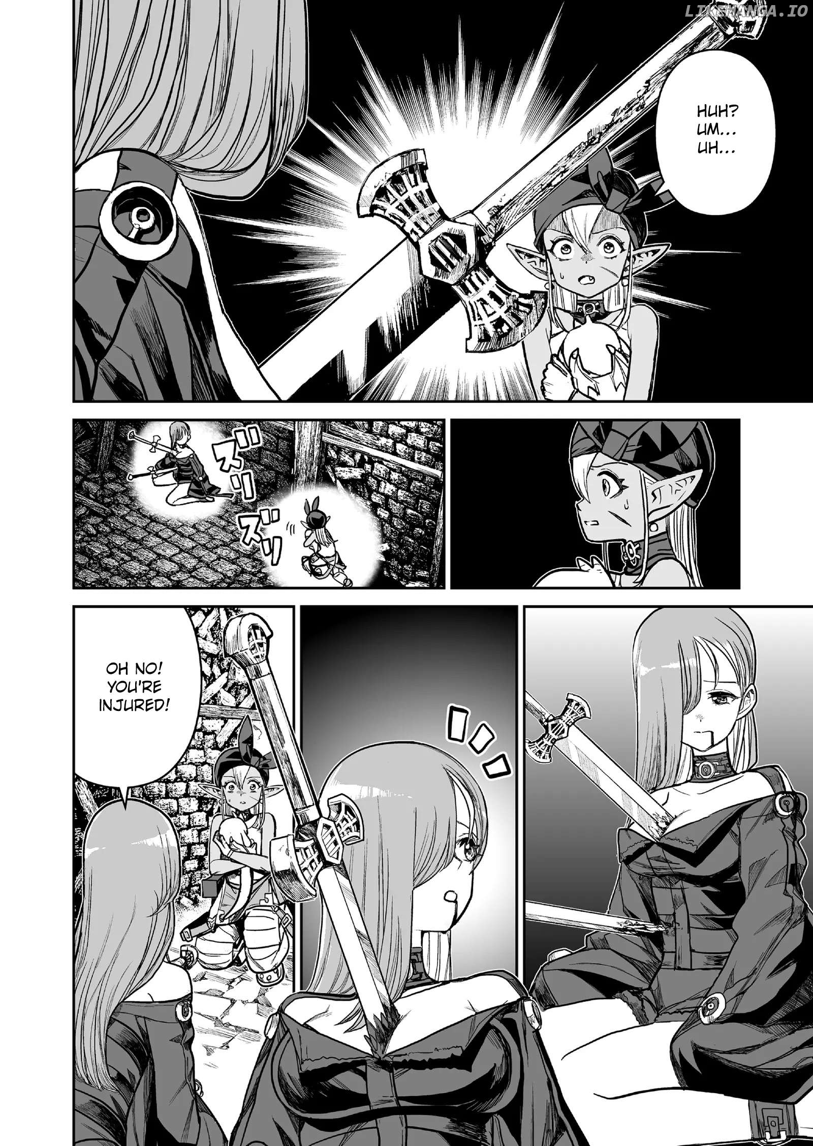 Abandoned: The Hero Who's So Strong He Breaks Every Weapon and The Elf Blacksmith Chapter 9 - page 2