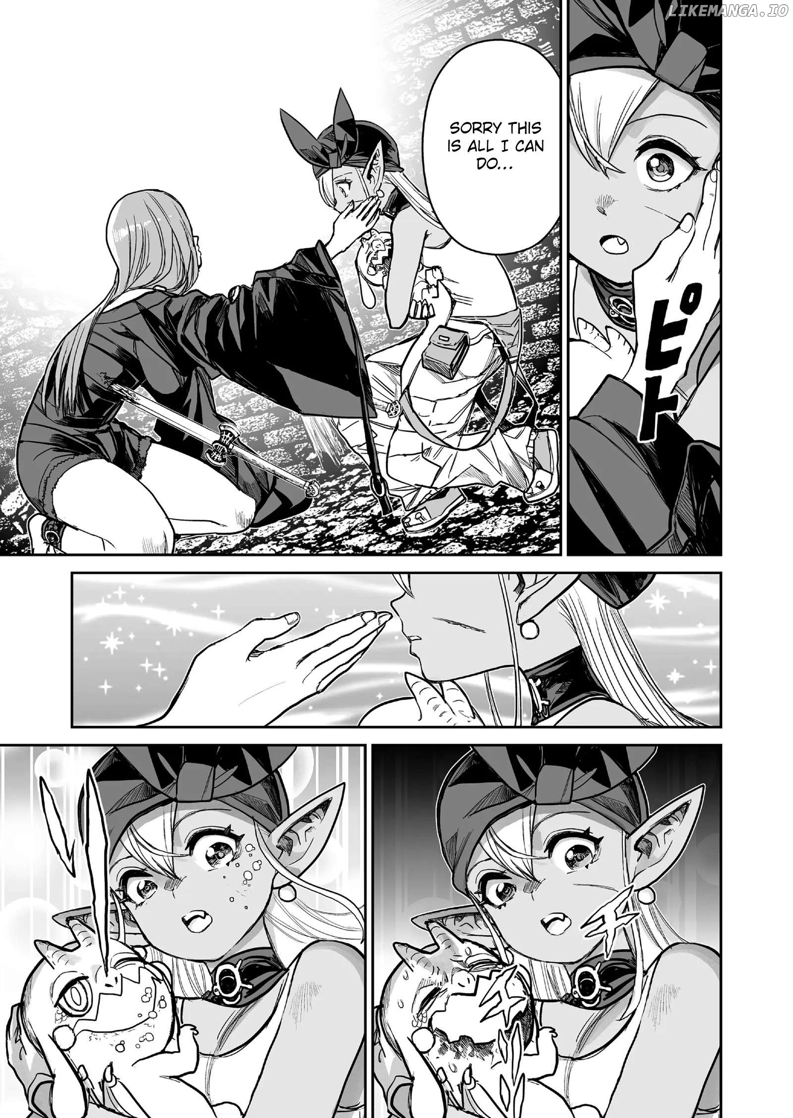Abandoned: The Hero Who's So Strong He Breaks Every Weapon and The Elf Blacksmith Chapter 9 - page 3