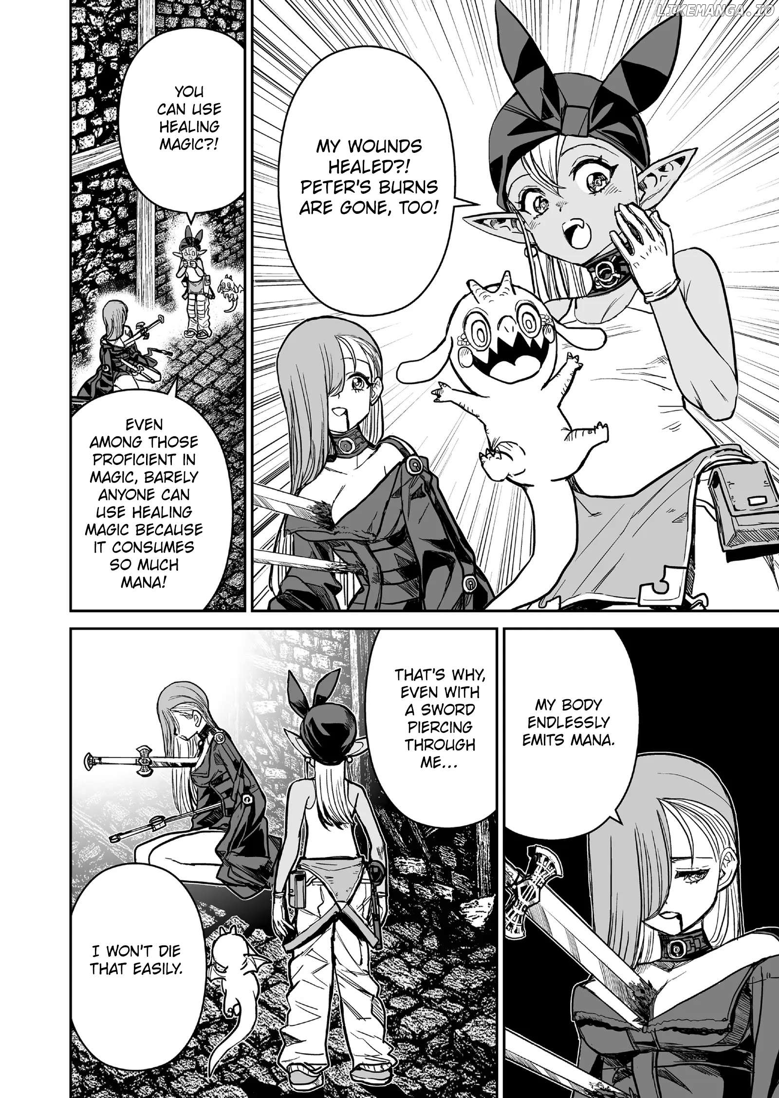 Abandoned: The Hero Who's So Strong He Breaks Every Weapon and The Elf Blacksmith Chapter 9 - page 4
