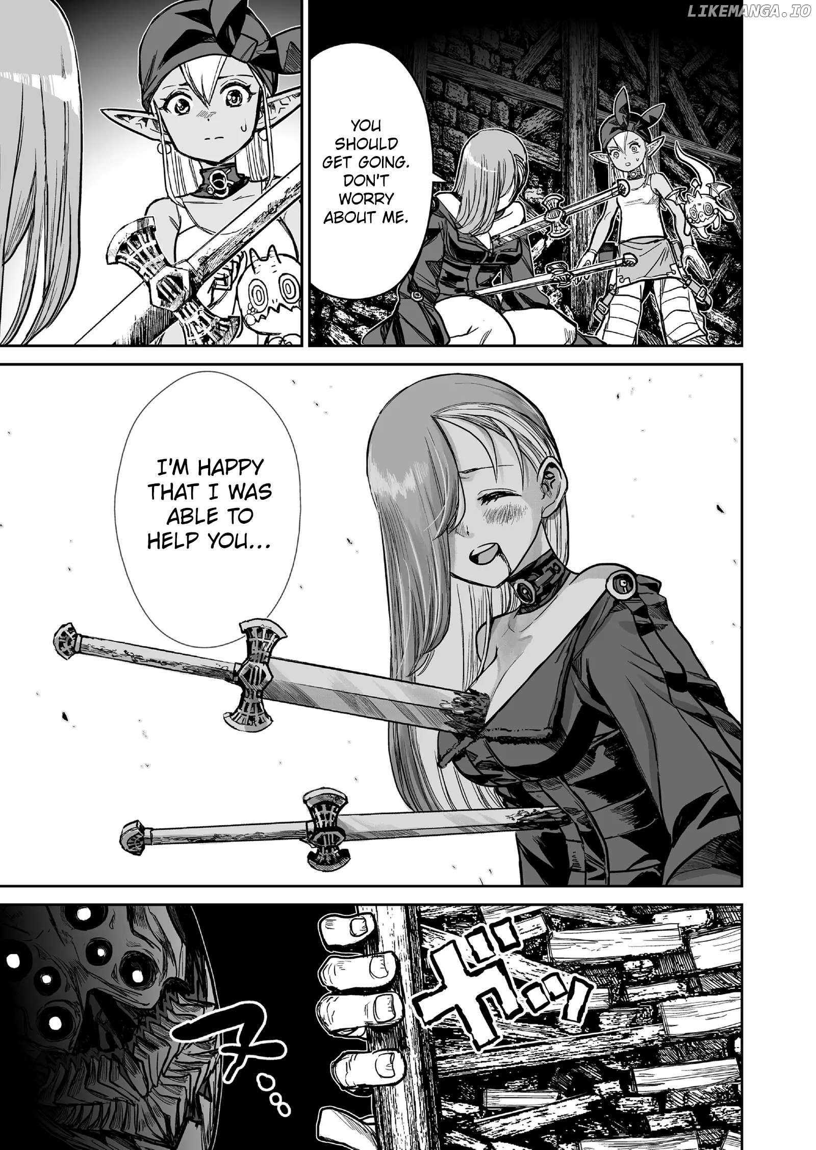 Abandoned: The Hero Who's So Strong He Breaks Every Weapon and The Elf Blacksmith Chapter 9 - page 5
