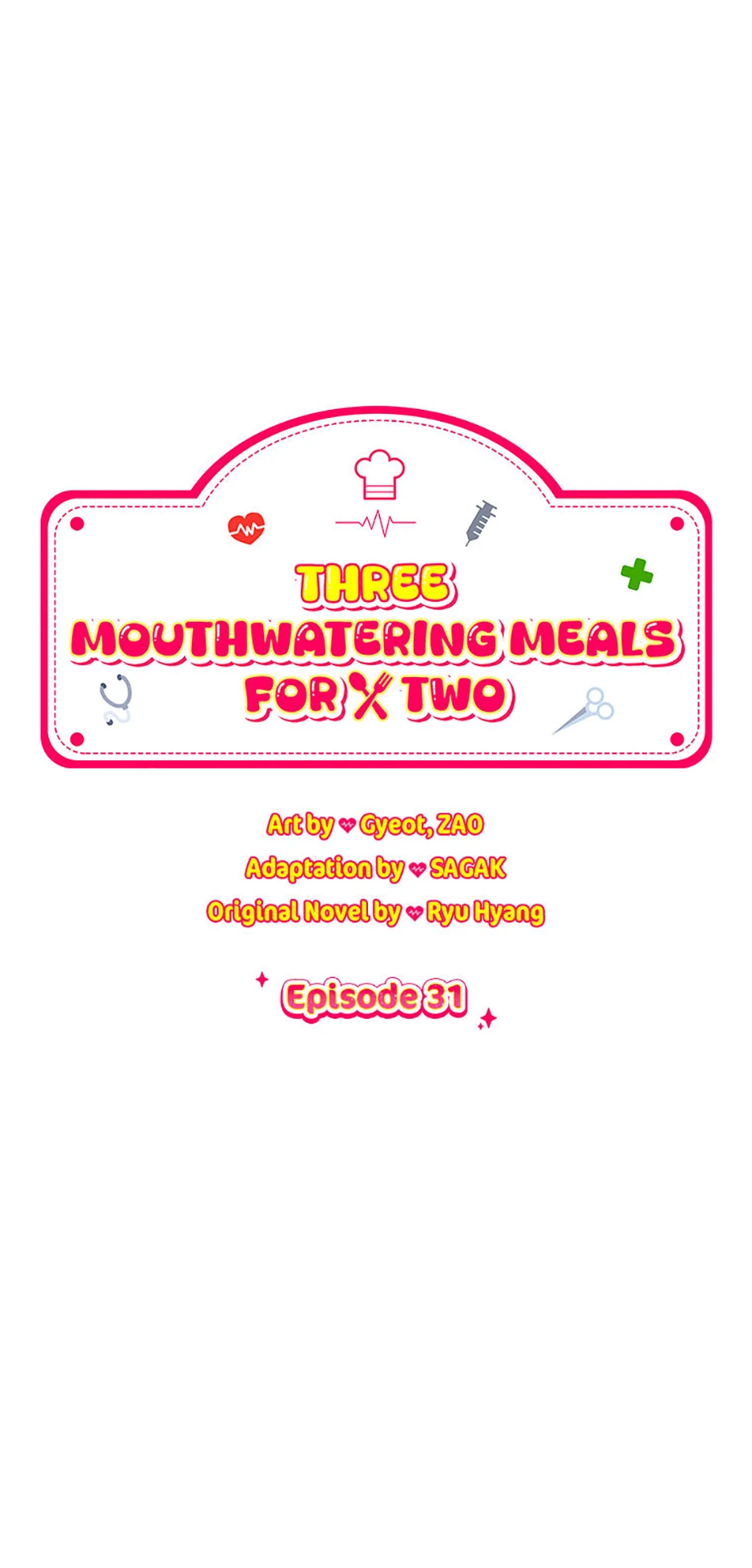 Three Delicious Meals: Just the Two of Us Chapter 31 - page 1