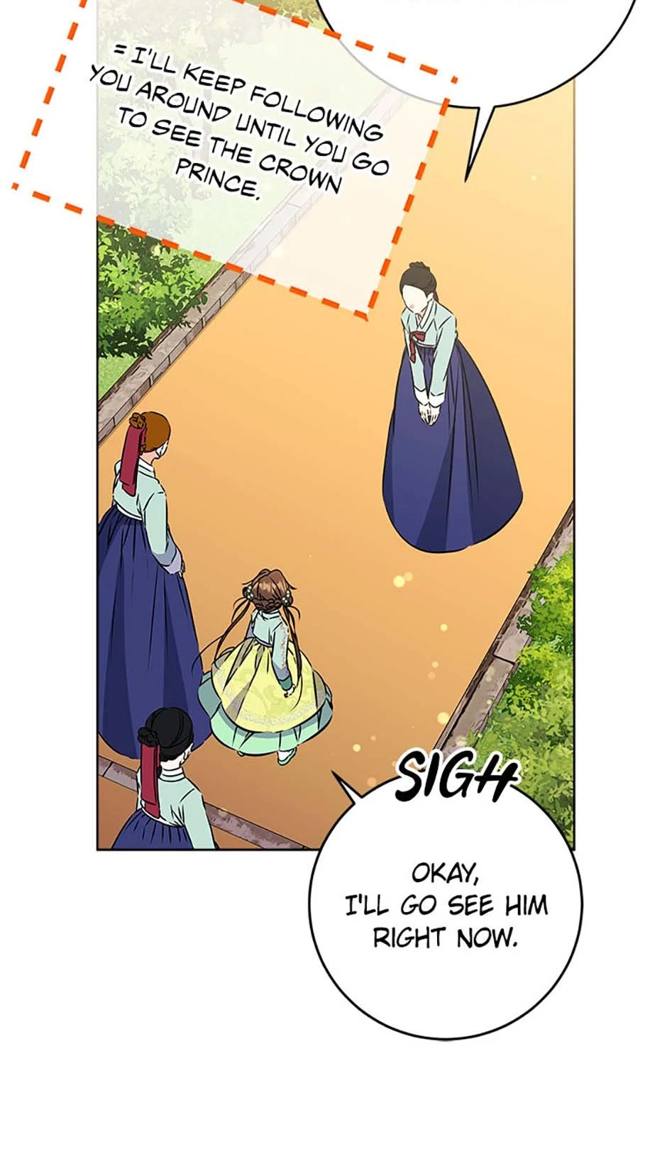Born as the daughter of the lowly concubine Chapter 37 - page 45
