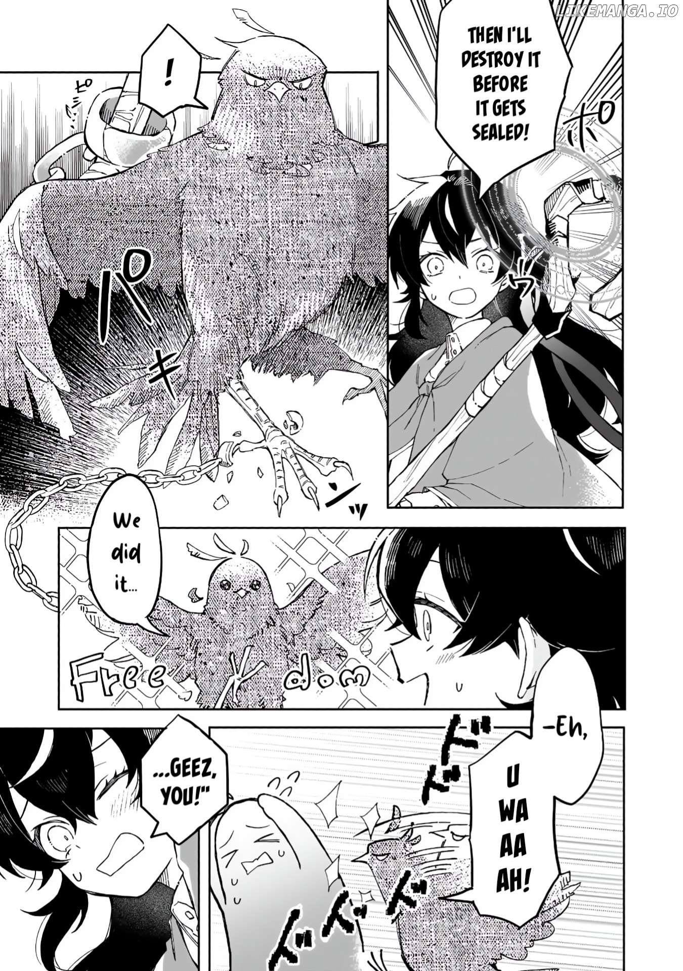 Akatsuki No Majo Reishi Wa Jiyu Ni Ikitai Mao Tobatsu o Oeta Node, Nonbiri O Mise O Hirakimasu Chapter 7 - page 17