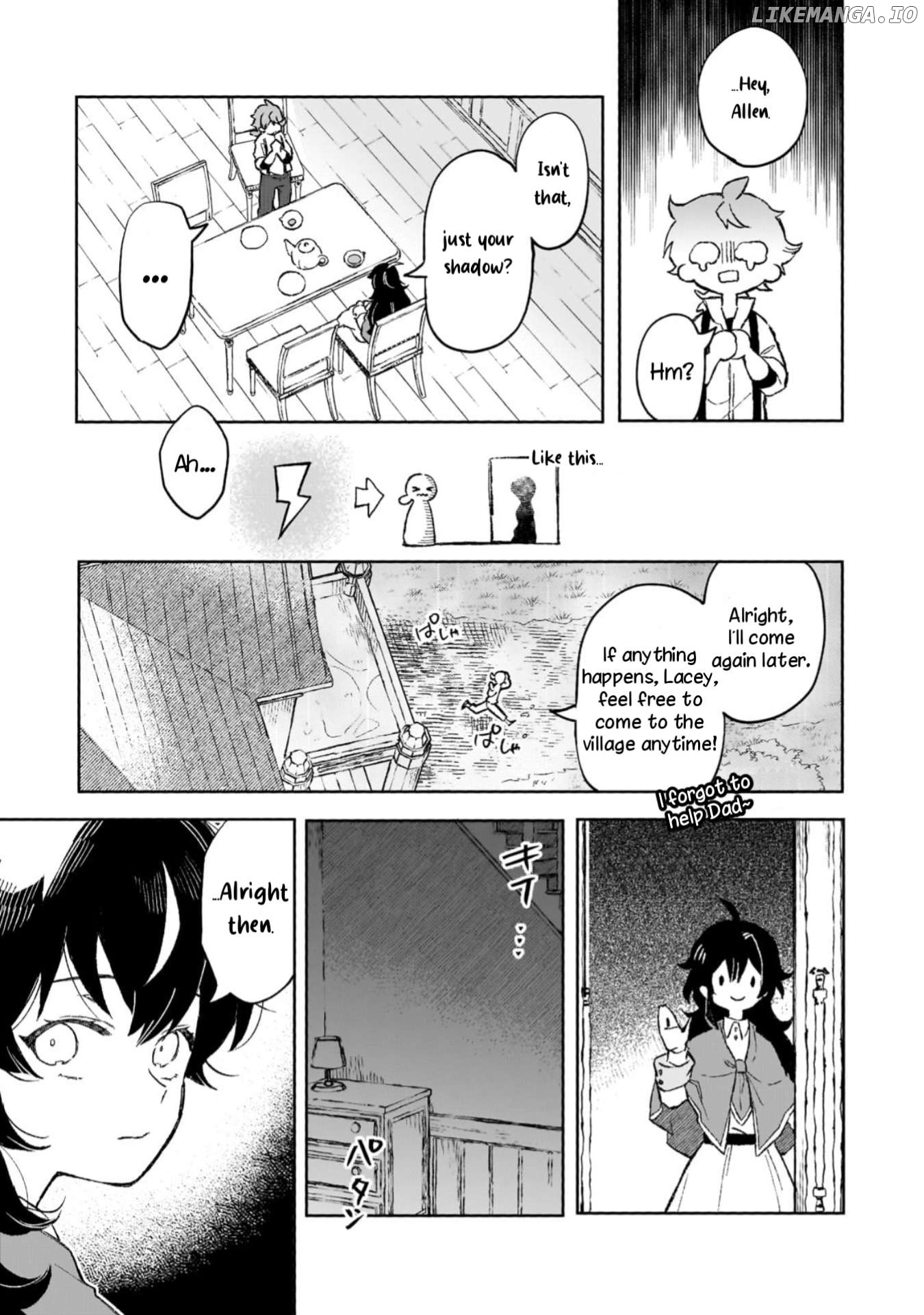Akatsuki No Majo Reishi Wa Jiyu Ni Ikitai Mao Tobatsu o Oeta Node, Nonbiri O Mise O Hirakimasu Chapter 7 - page 7