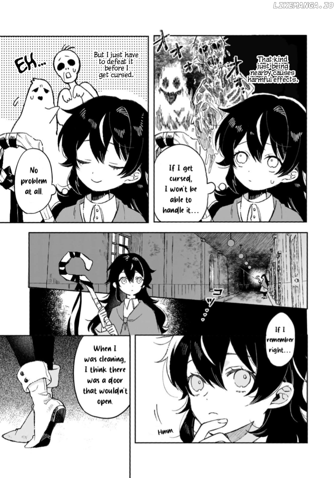Akatsuki No Majo Reishi Wa Jiyu Ni Ikitai Mao Tobatsu o Oeta Node, Nonbiri O Mise O Hirakimasu Chapter 7 - page 9