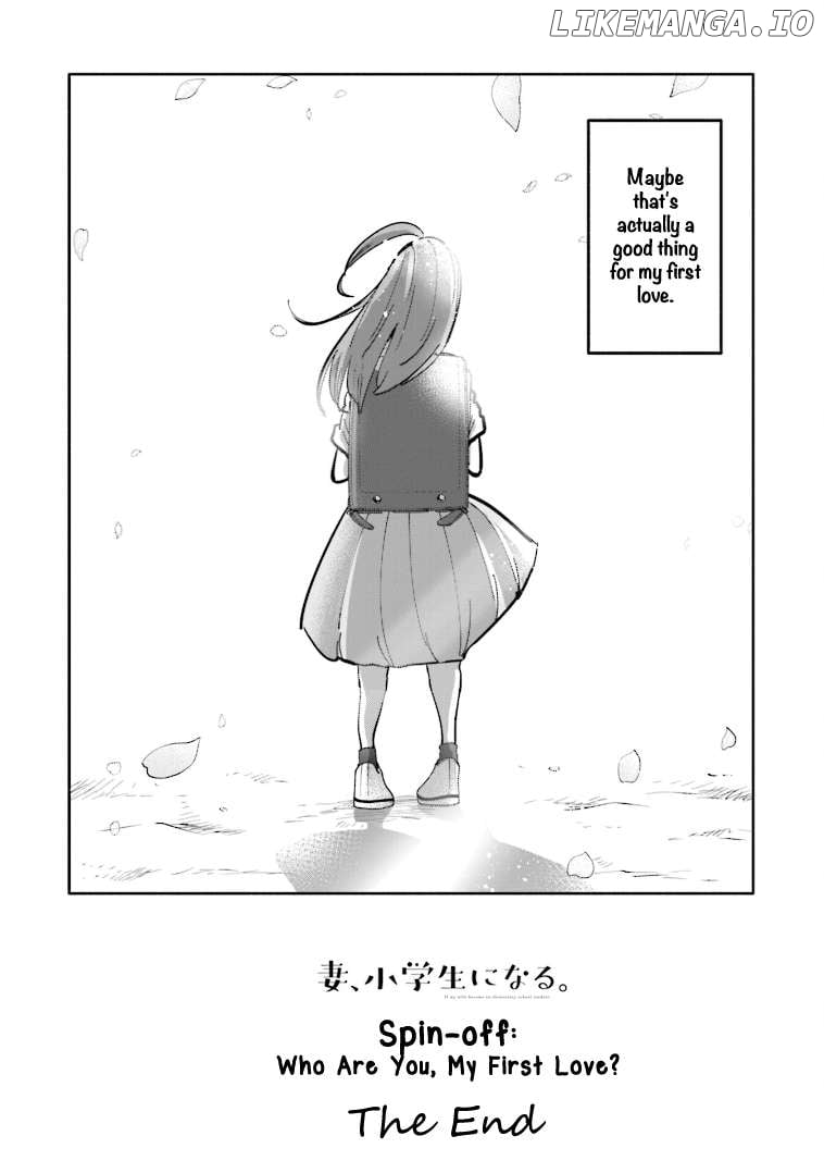 Tsuma, Shougakusei ni Naru. Spinoff: Hatsukoi Aite no Kimi wa Dare? Chapter 8 - page 20