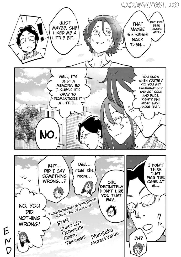 Tsuma, Shougakusei ni Naru. Spinoff: Hatsukoi Aite no Kimi wa Dare? Chapter 8 - page 25