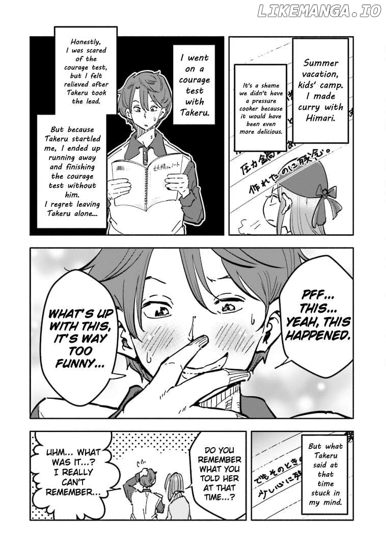 Tsuma, Shougakusei ni Naru. Spinoff: Hatsukoi Aite no Kimi wa Dare? Chapter 8 - page 9