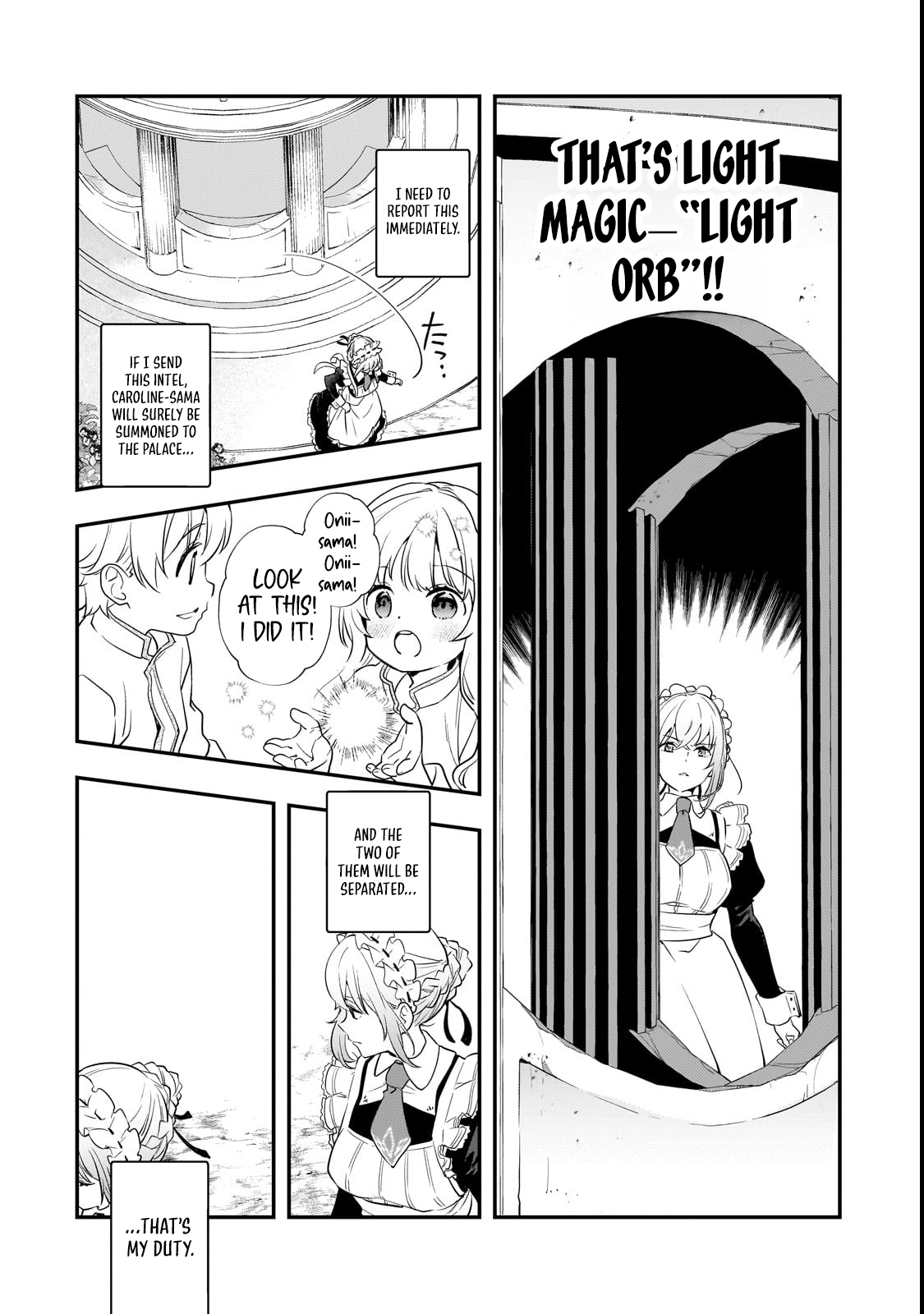 I’ve Reincarnated Into the Older Brother of a Villainess That Was Fated to Die, so I Decided to Nurture Her to Change the Future ~ I’m the Strongest in the World, but the Cutest in the World Is My Little Sister ~ Chapter 3.3 - page 5