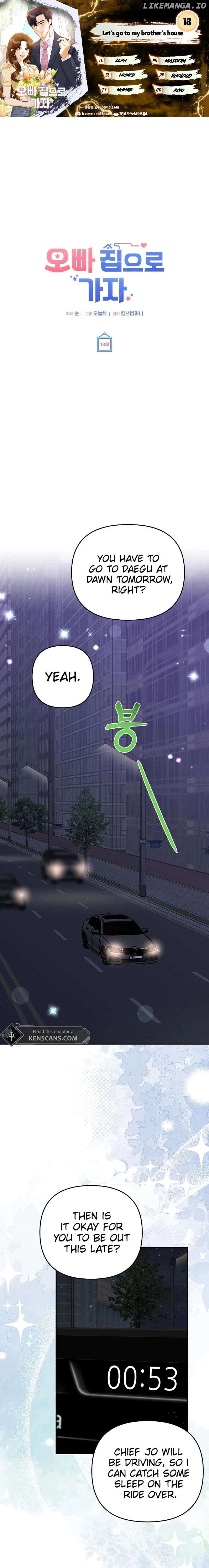 Let’s Go to your House, Oppa Chapter 18 - page 1