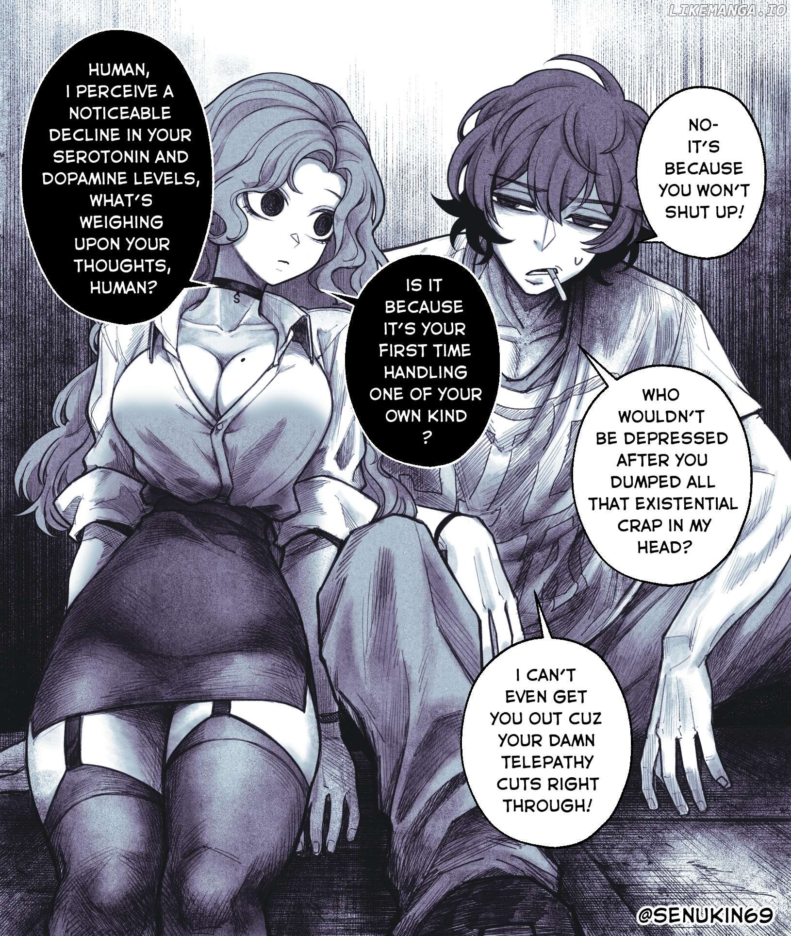 My Co-worker is an Eldritch! Chapter 5 - page 1