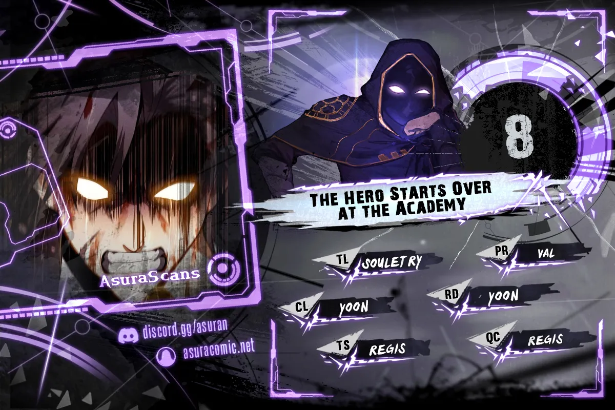 The Hero Starts Over at the Academy Chapter 8 - page 1