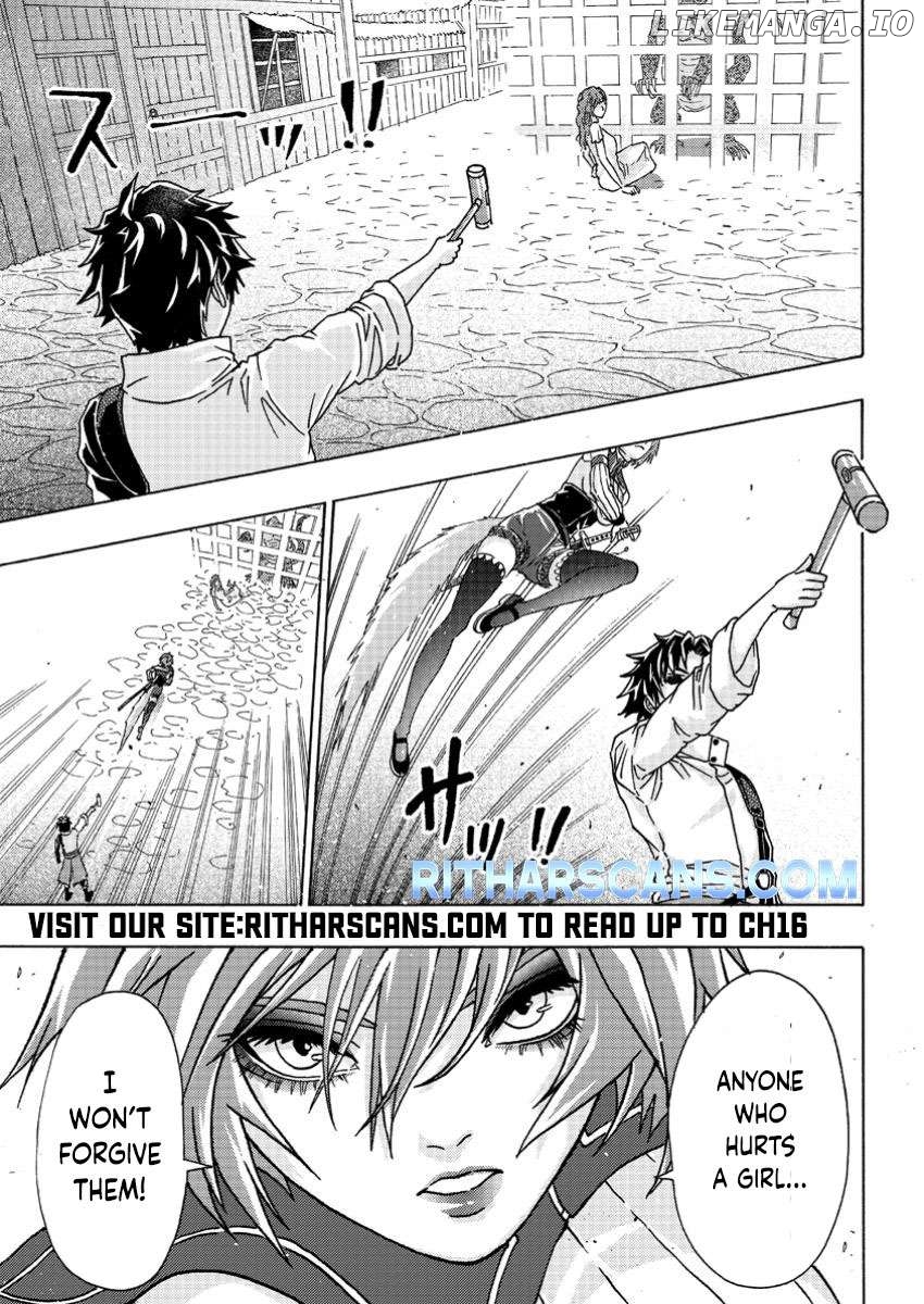 Tsuihou Sareta Tanyashi wa Cheat Skill de Densetsu o Tsukuri Makuru ~Konyakusha ni Mise o Oidasareta kedo, Kimama ni Mono Tsukutteirareru Ima no Hou ga Shiawase Desu~ Chapter 7.3 - page 2