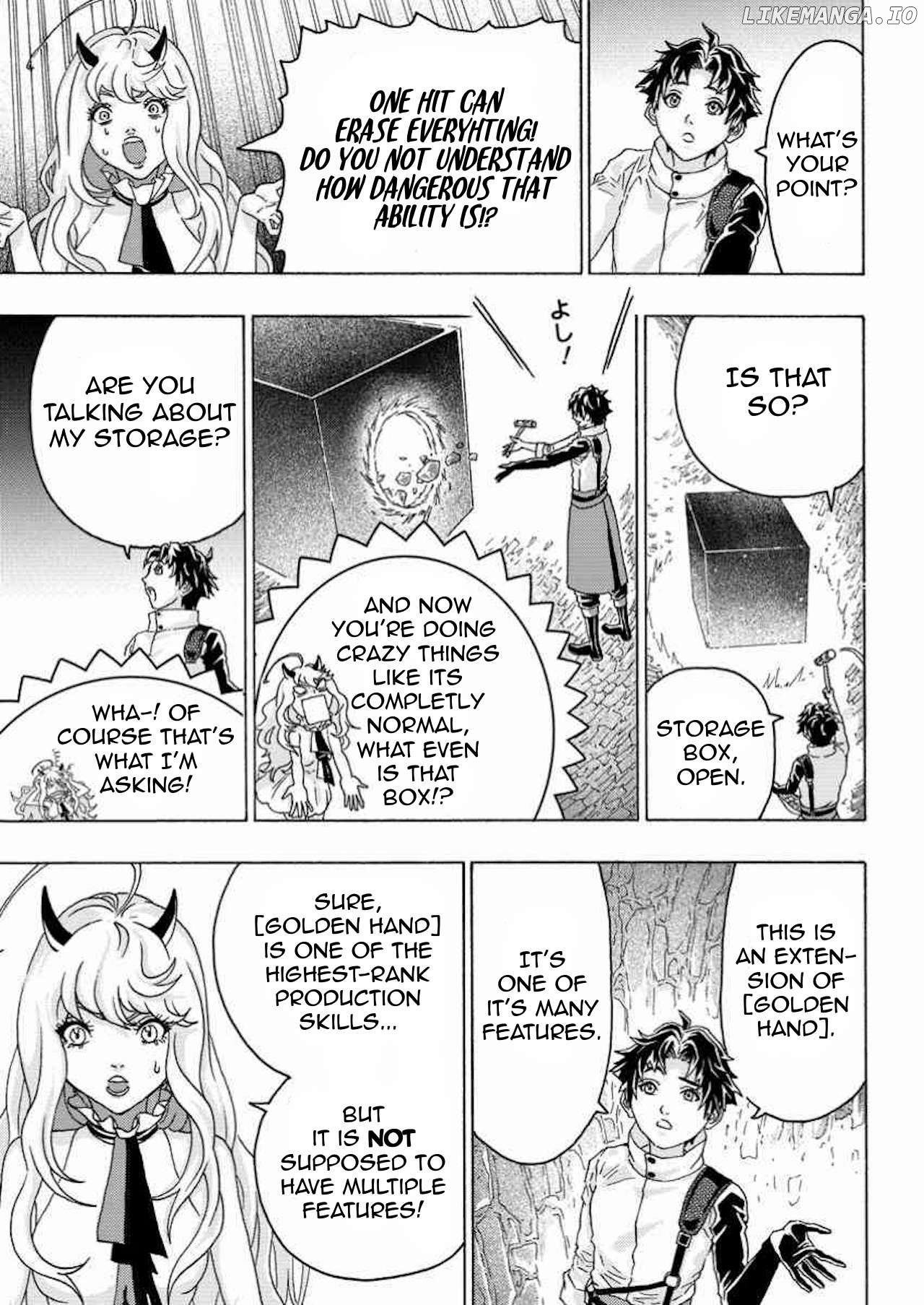 Tsuihou Sareta Tanyashi wa Cheat Skill de Densetsu o Tsukuri Makuru ~Konyakusha ni Mise o Oidasareta kedo, Kimama ni Mono Tsukutteirareru Ima no Hou ga Shiawase Desu~ Chapter 9 - page 12