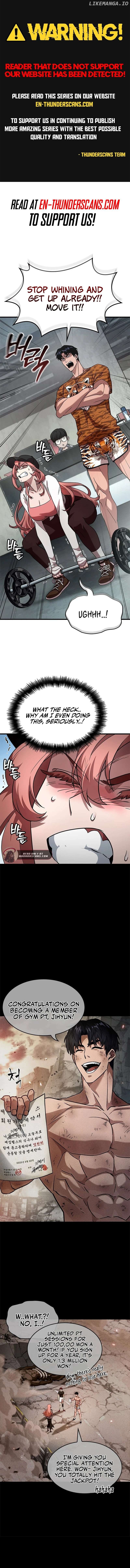 From a Million-View Fitness YouTuber to a Powerless Nobody in a Webtoon Chapter 3 - page 1