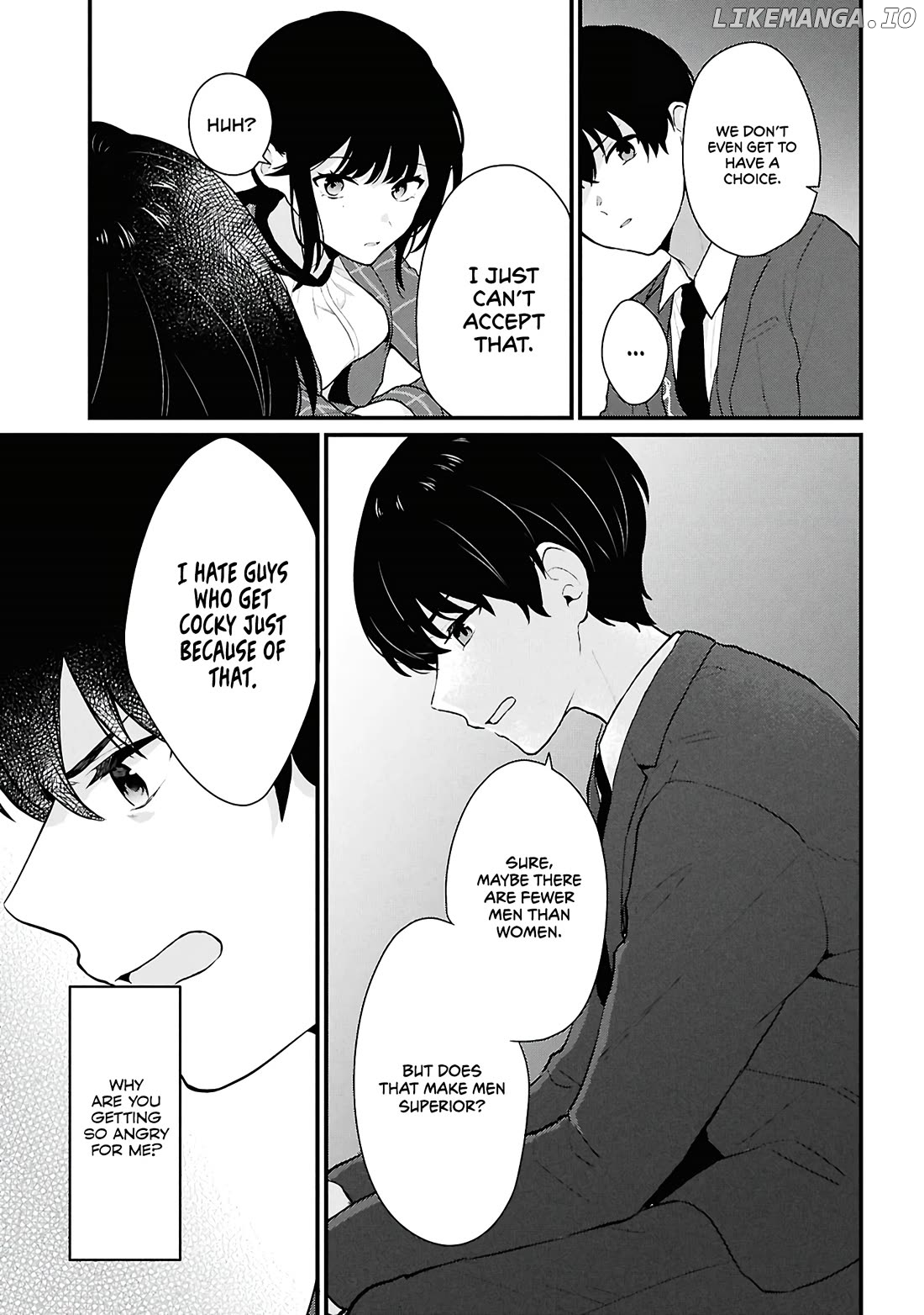 Did You Think You Could Live Normally Even in a World With a 1:5 Male-To-Female Ratio? ~ When Deeply Intense Feelings of the Girls Are Toyed With by an Oblivious Boy Chapter 4 - page 33