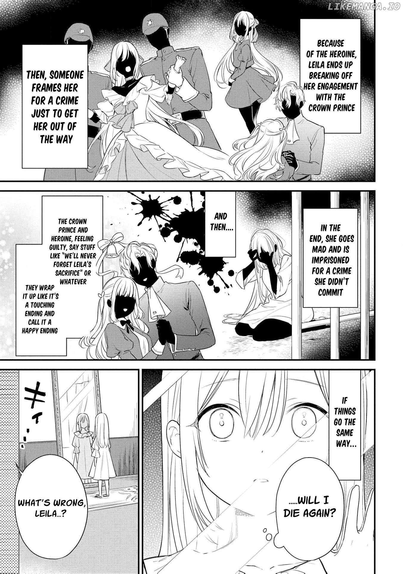 Akuyaku Reijou wa Iya na no de, Imushitsu Joshu ni narimashita Chapter 1 - page 16