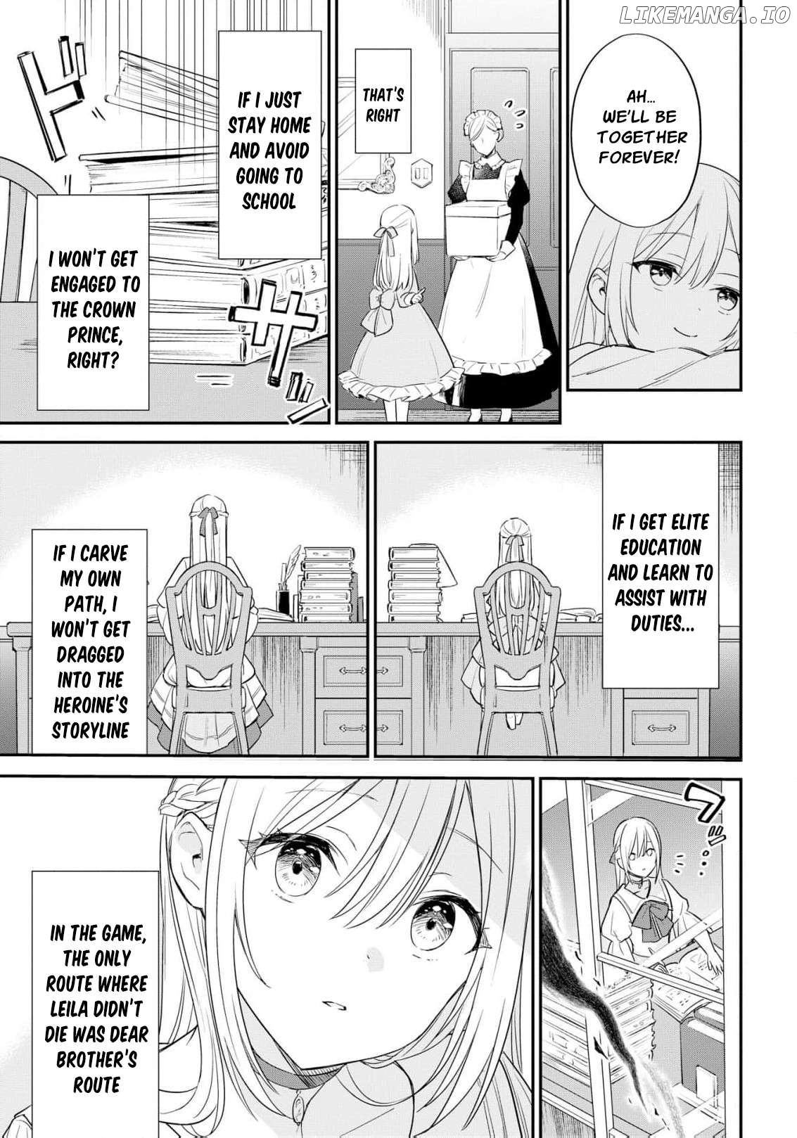 Akuyaku Reijou wa Iya na no de, Imushitsu Joshu ni narimashita Chapter 1 - page 20