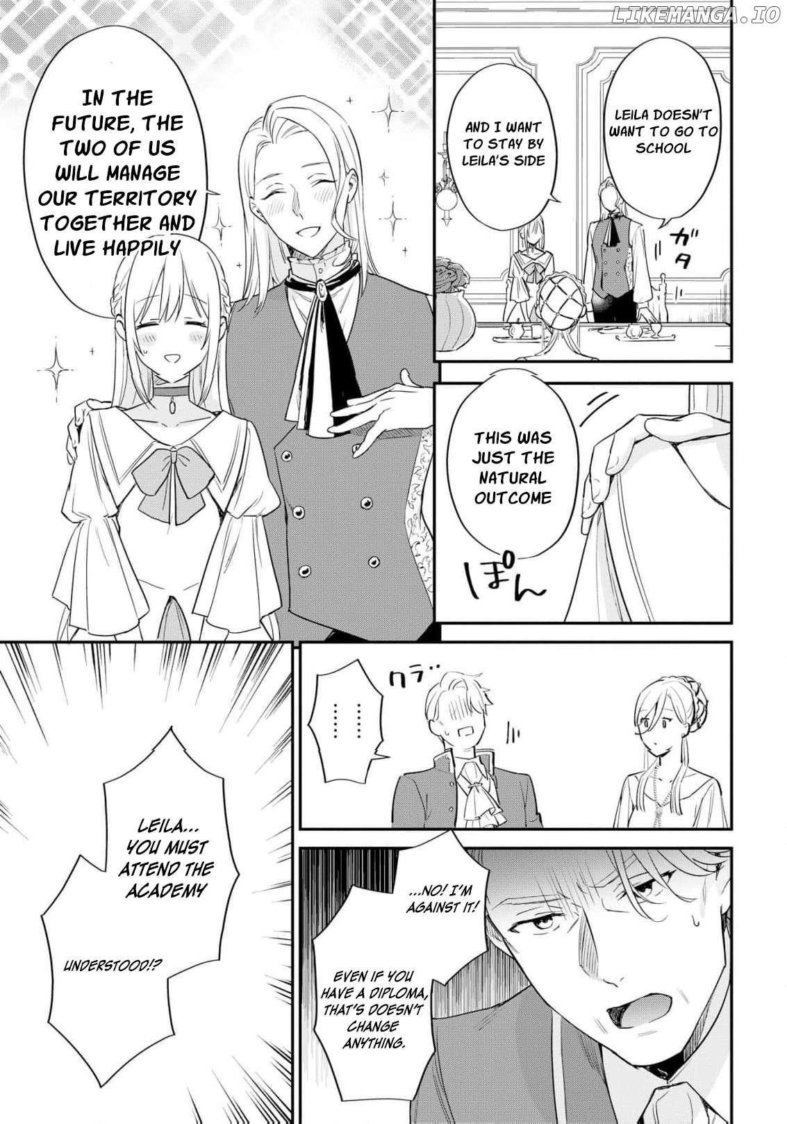 Akuyaku Reijou wa Iya na no de, Imushitsu Joshu ni narimashita Chapter 1 - page 24