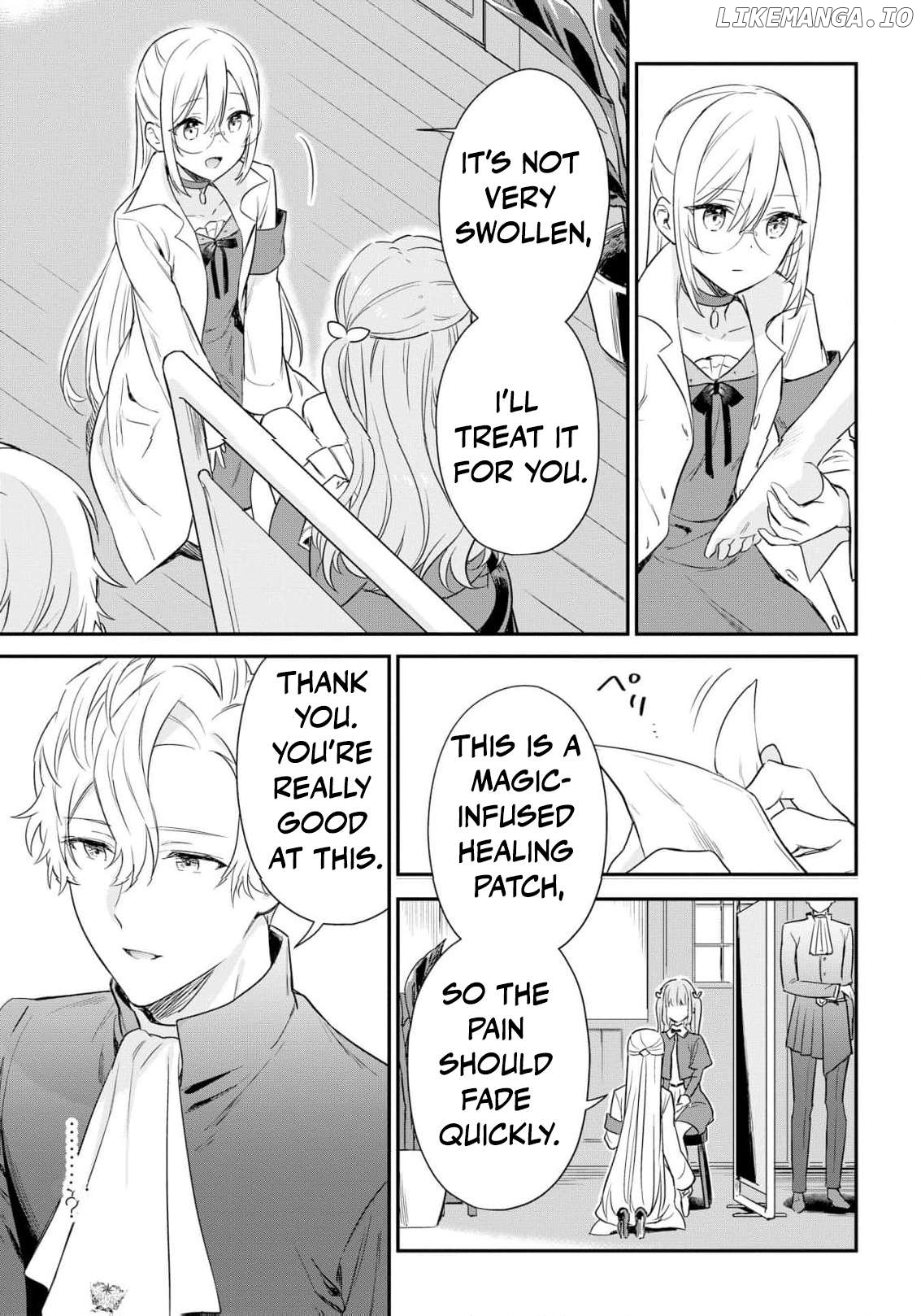 Akuyaku Reijou wa Iya na no de, Imushitsu Joshu ni narimashita Chapter 2 - page 33