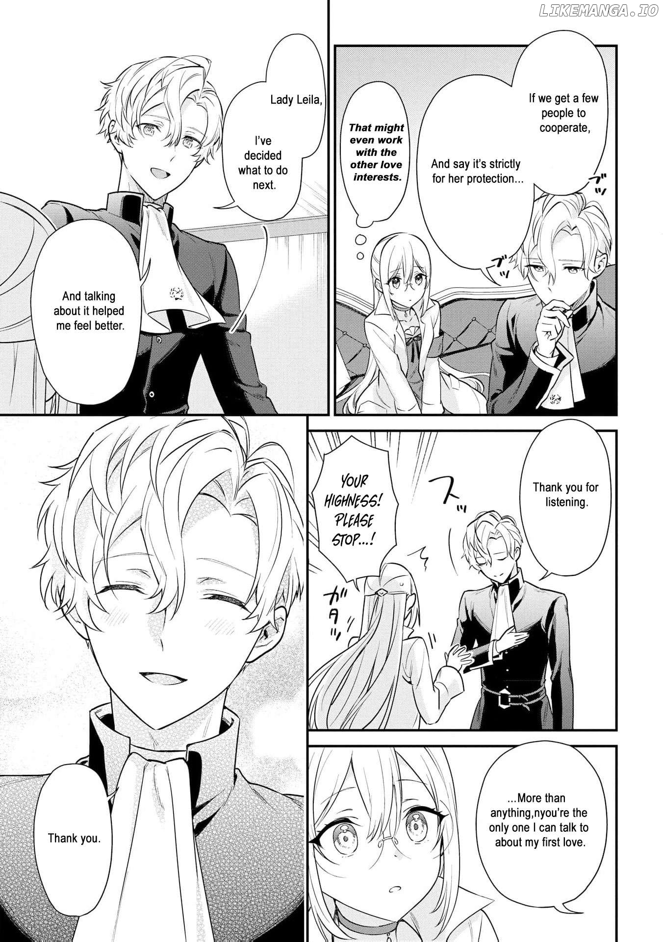Akuyaku Reijou wa Iya na no de, Imushitsu Joshu ni narimashita Chapter 3 - page 33