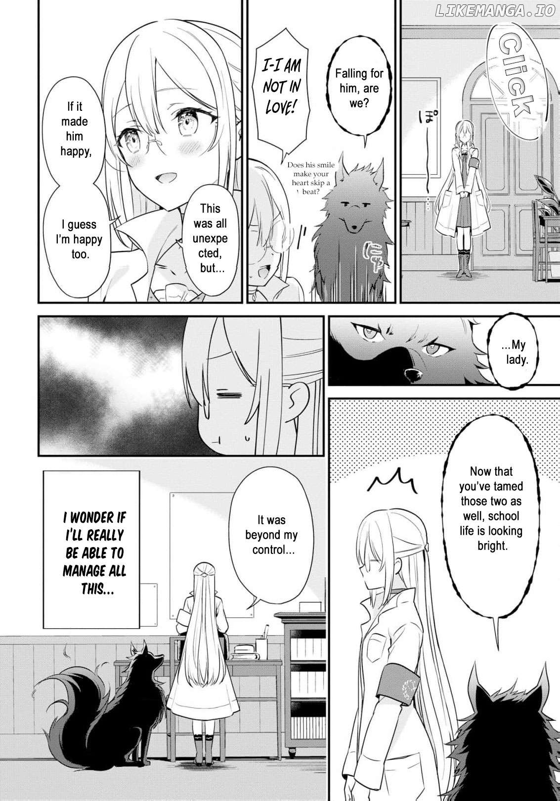 Akuyaku Reijou wa Iya na no de, Imushitsu Joshu ni narimashita Chapter 3 - page 34