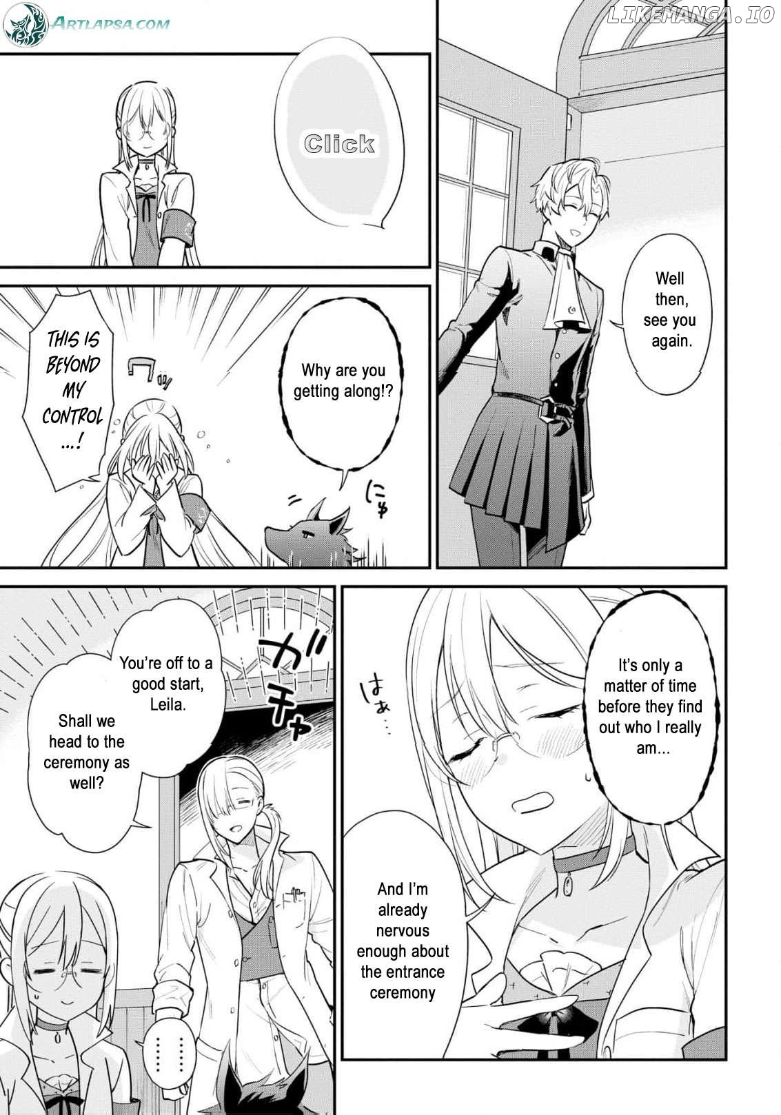 Akuyaku Reijou wa Iya na no de, Imushitsu Joshu ni narimashita Chapter 3 - page 9