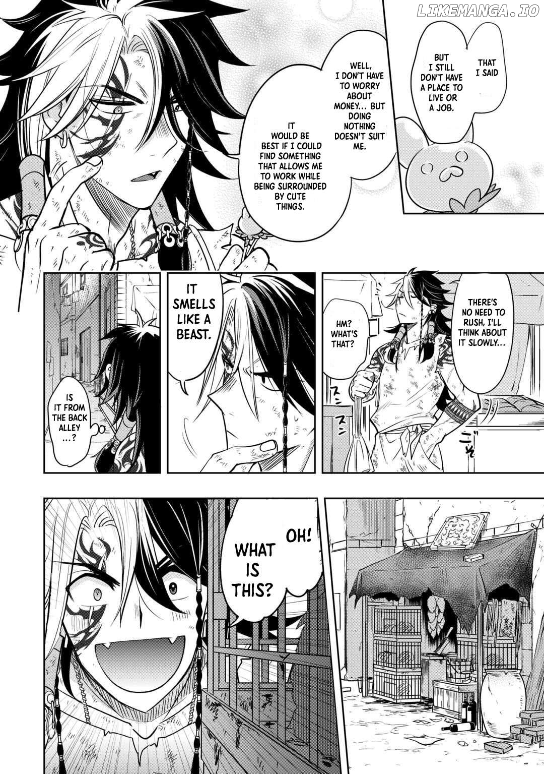 Sono Mofu Café Tenshu, Moto Saikyō Kaizoku. Chapter 1 - page 11