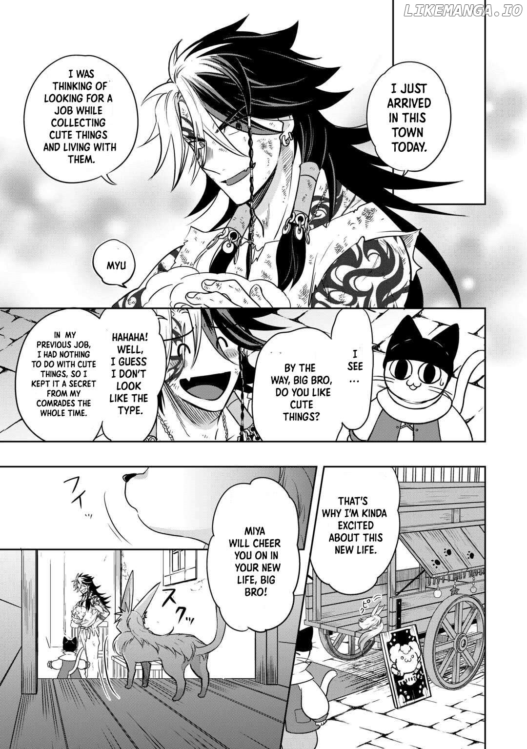 Sono Mofu Café Tenshu, Moto Saikyō Kaizoku. Chapter 1 - page 16