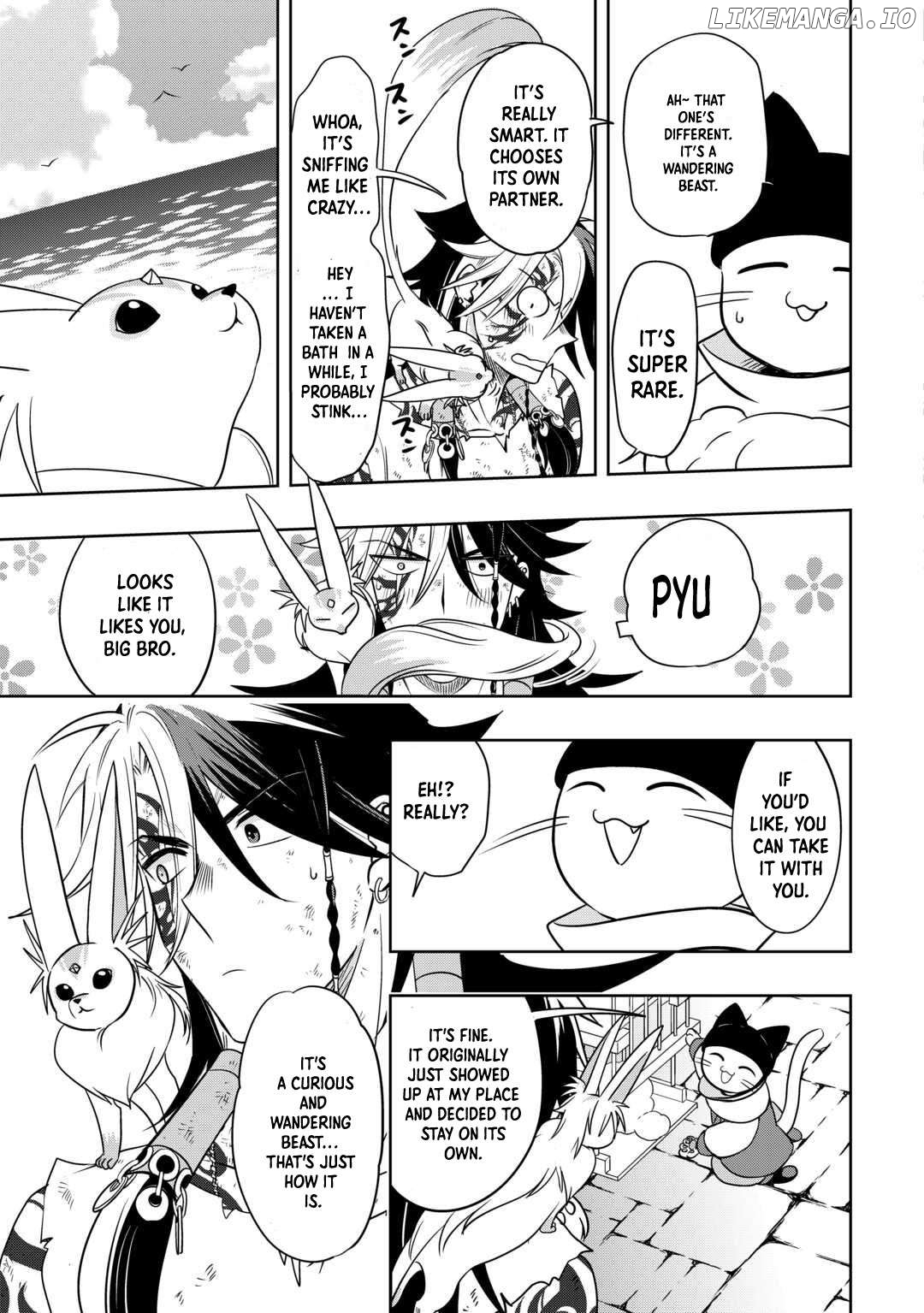 Sono Mofu Café Tenshu, Moto Saikyō Kaizoku. Chapter 1 - page 18