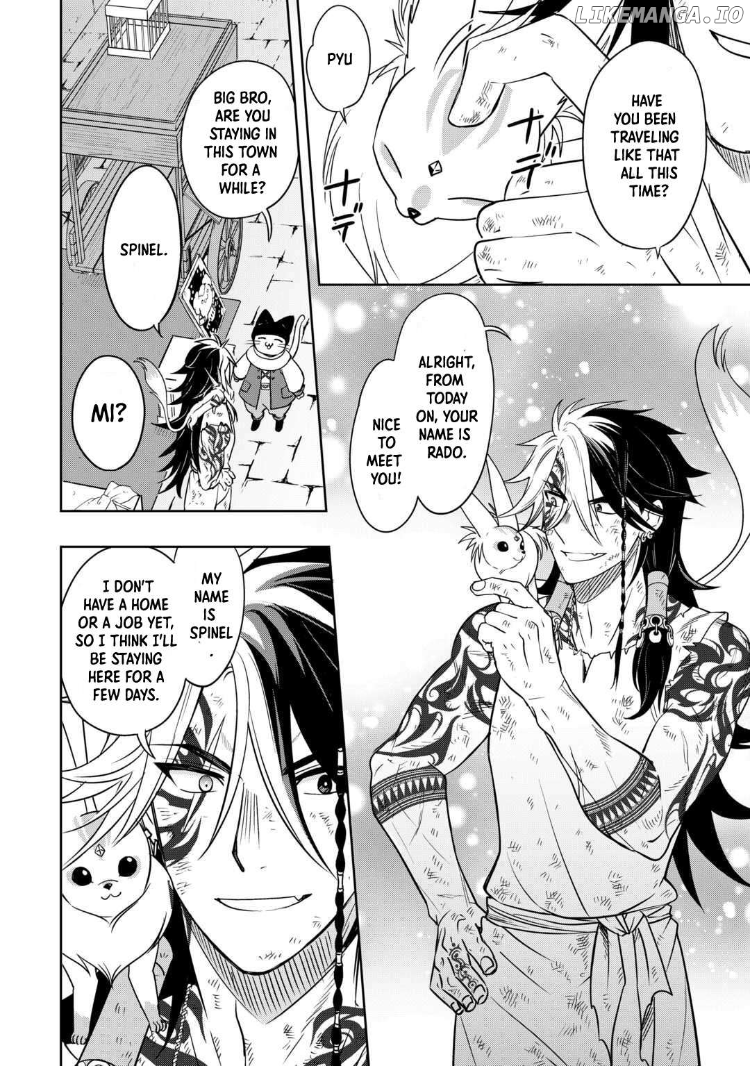 Sono Mofu Café Tenshu, Moto Saikyō Kaizoku. Chapter 1 - page 19