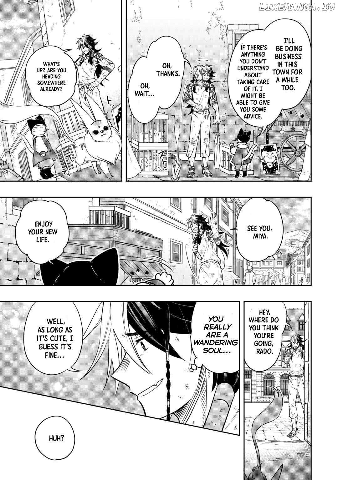 Sono Mofu Café Tenshu, Moto Saikyō Kaizoku. Chapter 1 - page 20