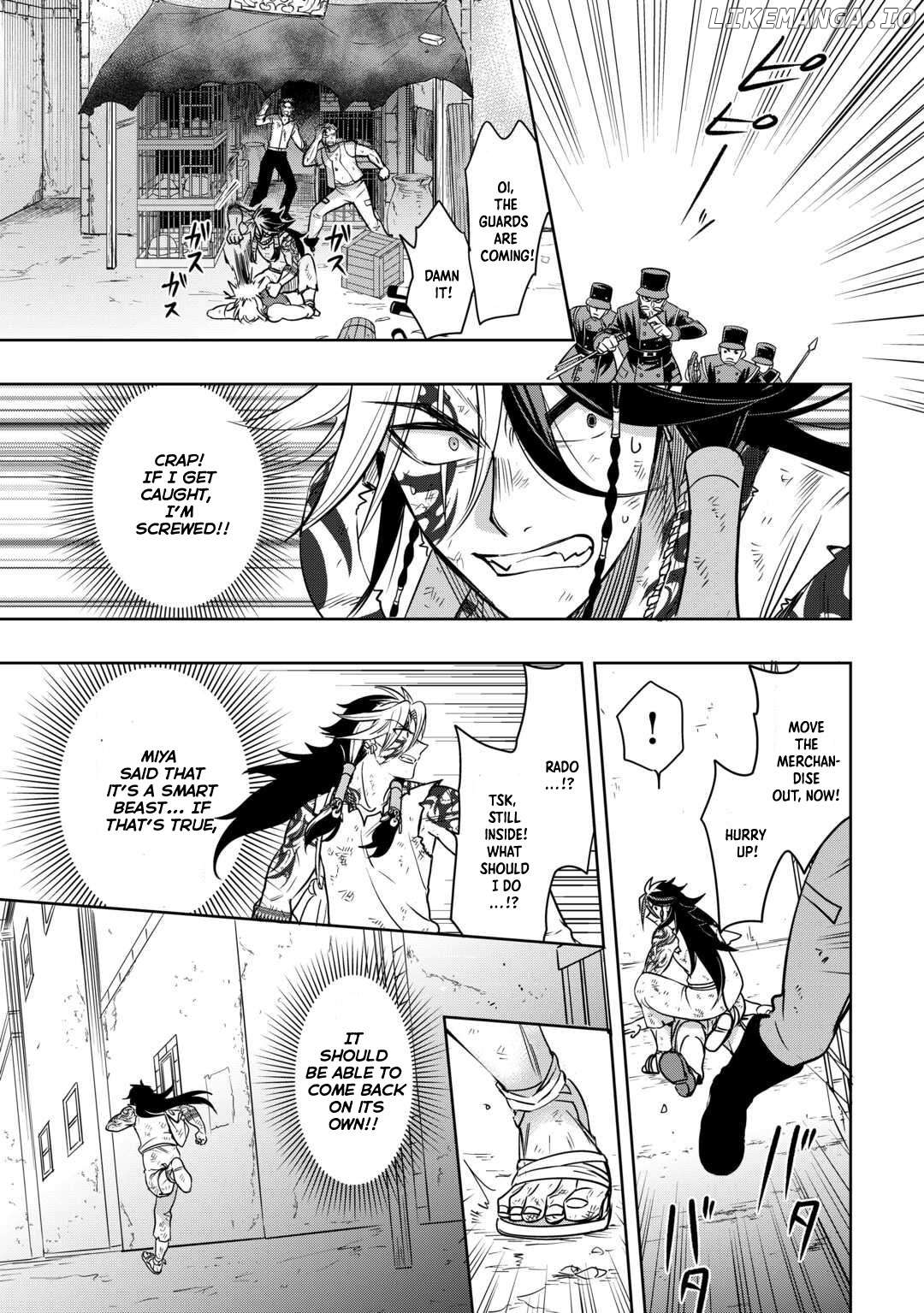 Sono Mofu Café Tenshu, Moto Saikyō Kaizoku. Chapter 1 - page 28