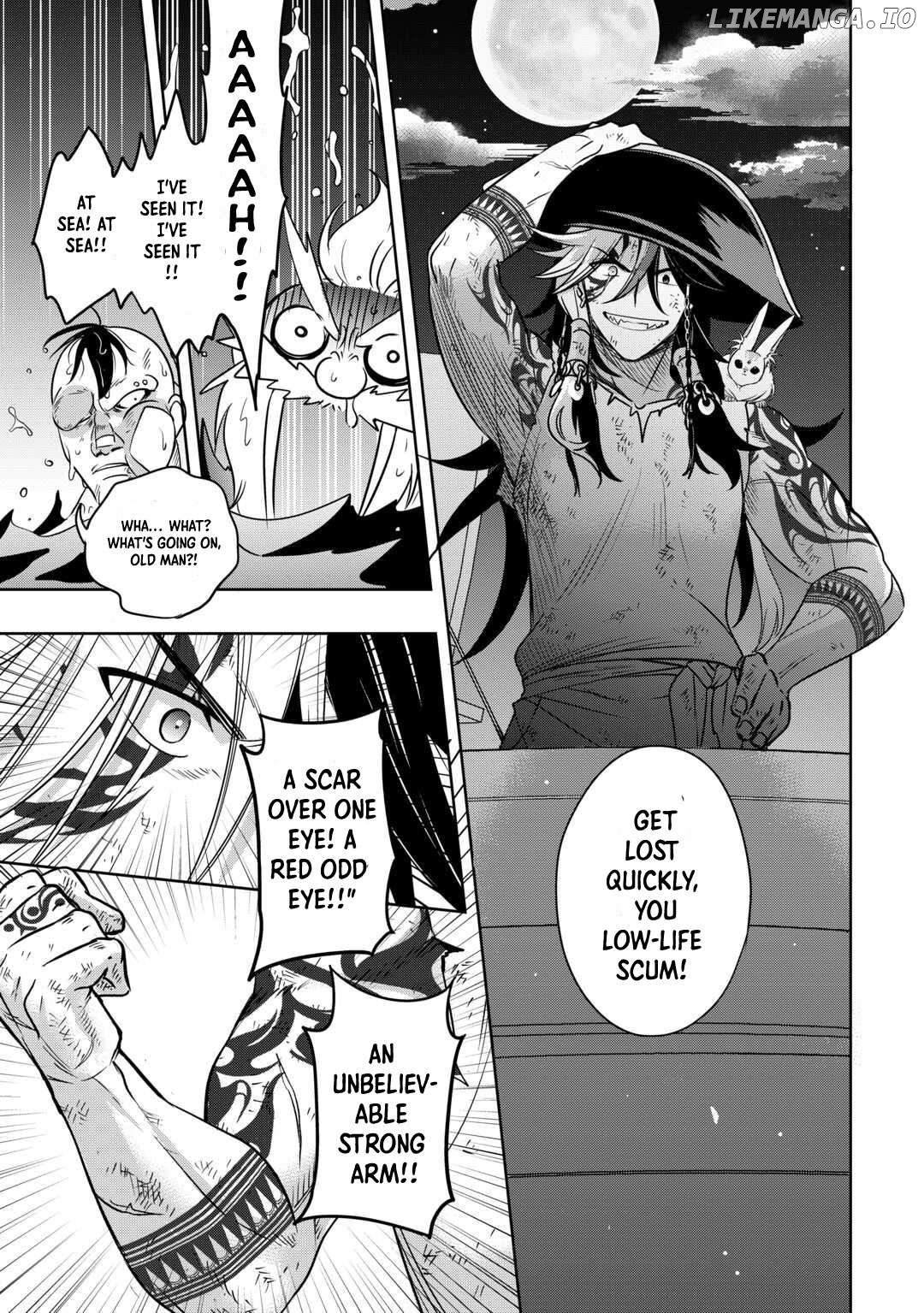 Sono Mofu Café Tenshu, Moto Saikyō Kaizoku. Chapter 1 - page 34