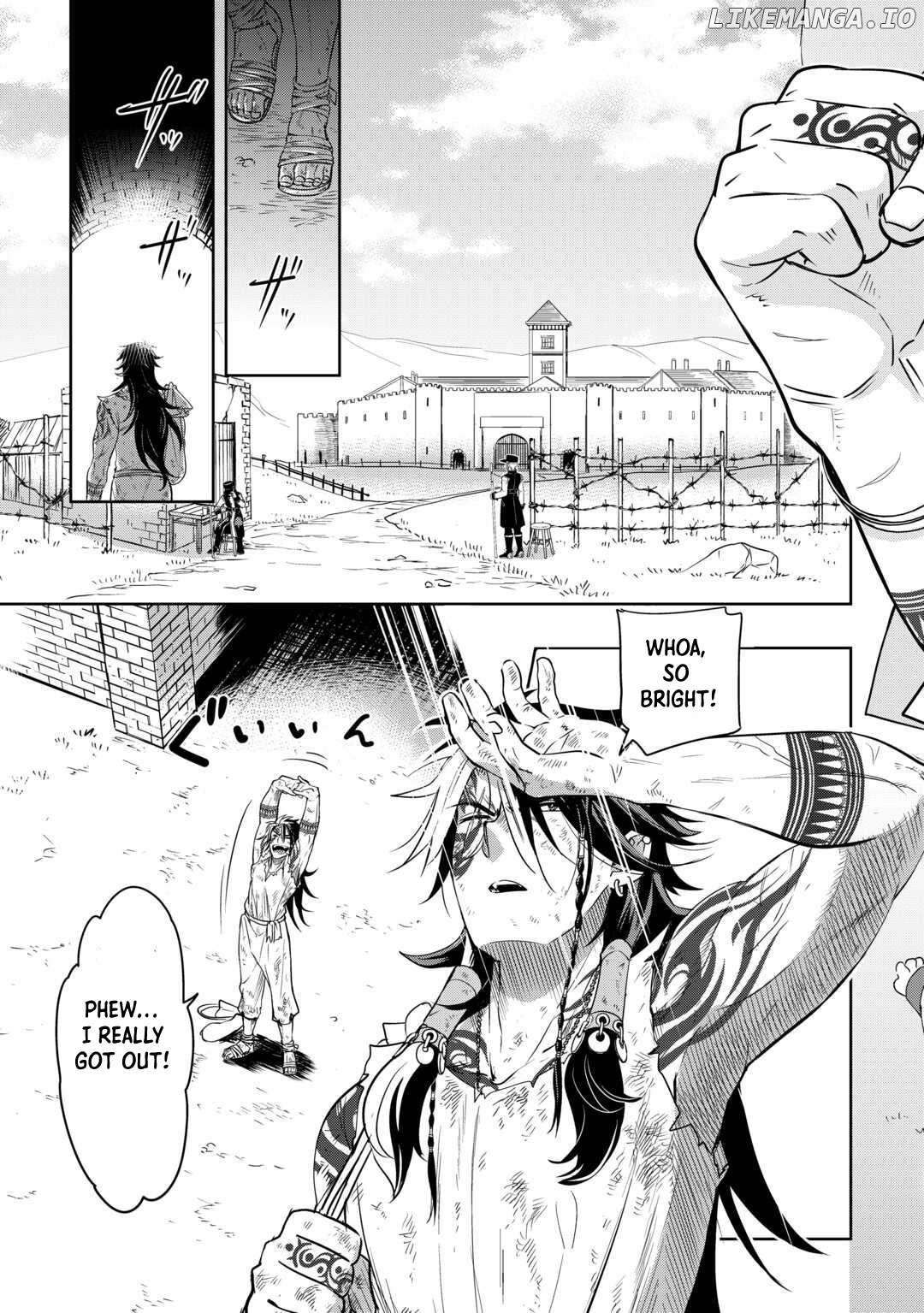 Sono Mofu Café Tenshu, Moto Saikyō Kaizoku. Chapter 1 - page 4
