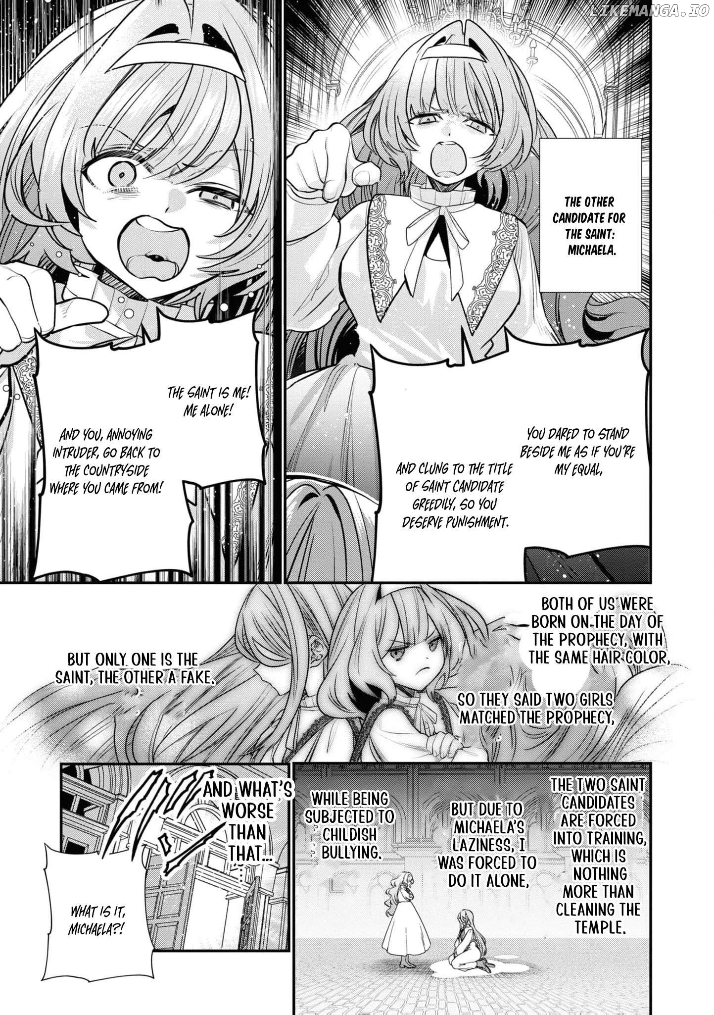 Nise Seijo da to Iwaremashita ga, Douyara Watashi ga Honmono no you desu ka? Chapter 1 - page 10