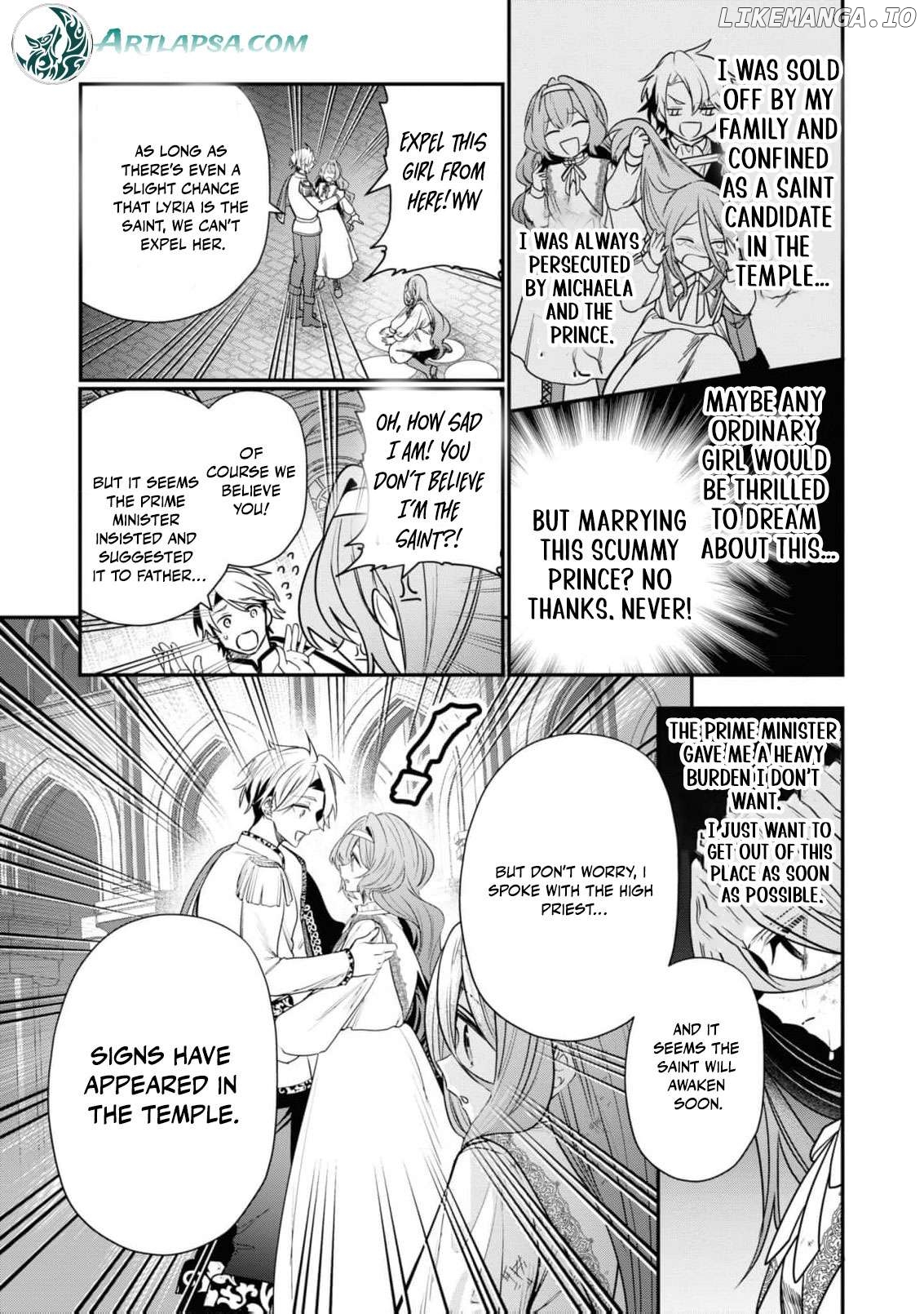 Nise Seijo da to Iwaremashita ga, Douyara Watashi ga Honmono no you desu ka? Chapter 1 - page 12