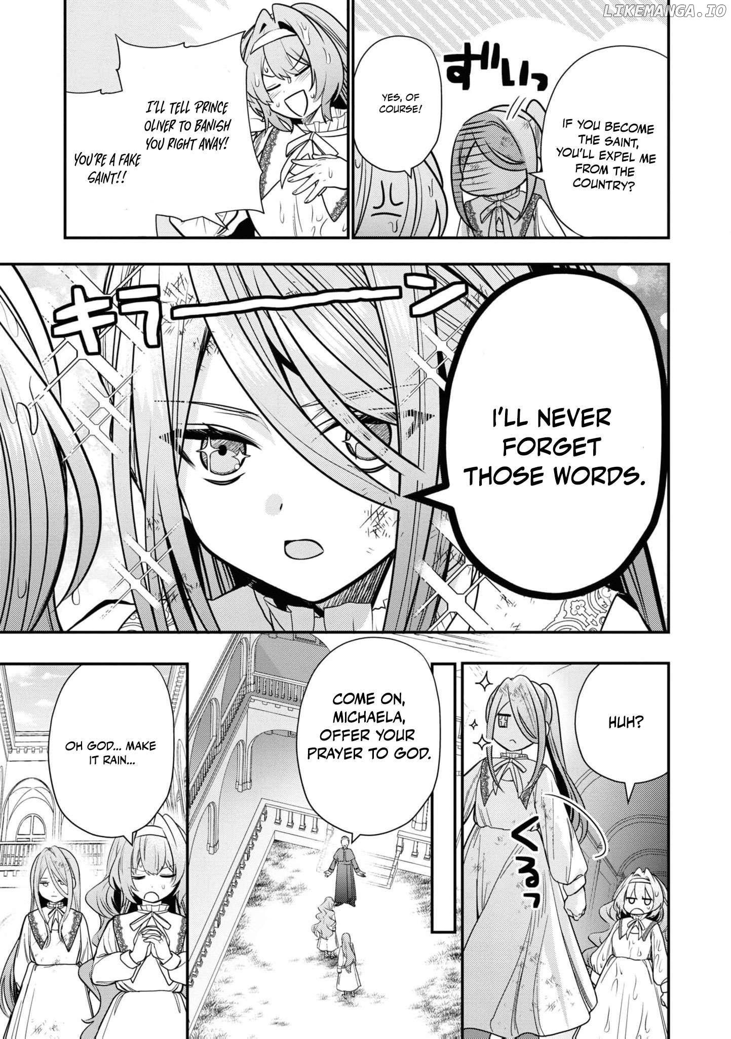 Nise Seijo da to Iwaremashita ga, Douyara Watashi ga Honmono no you desu ka? Chapter 1 - page 16
