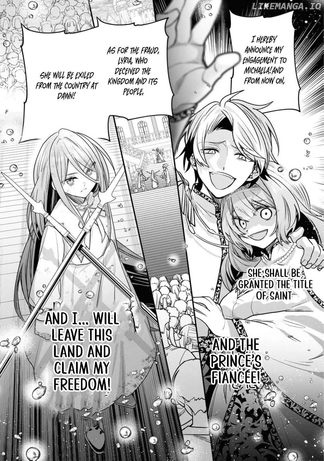 Nise Seijo da to Iwaremashita ga, Douyara Watashi ga Honmono no you desu ka? Chapter 1 - page 18